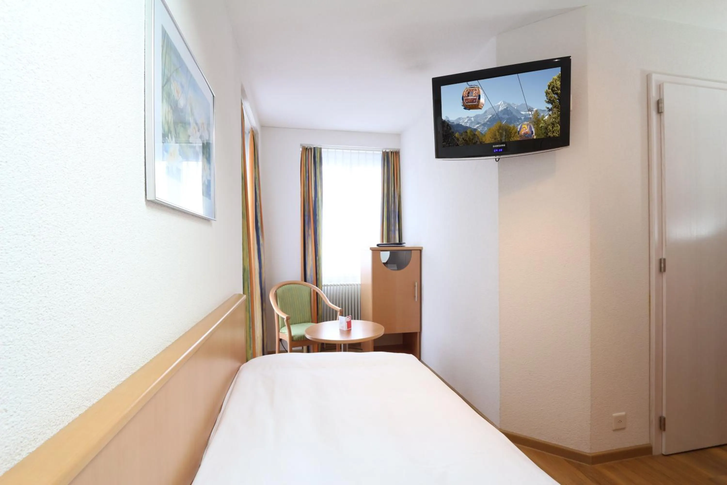 Bed in Lifestyle & Spa Hotel Grächerhof