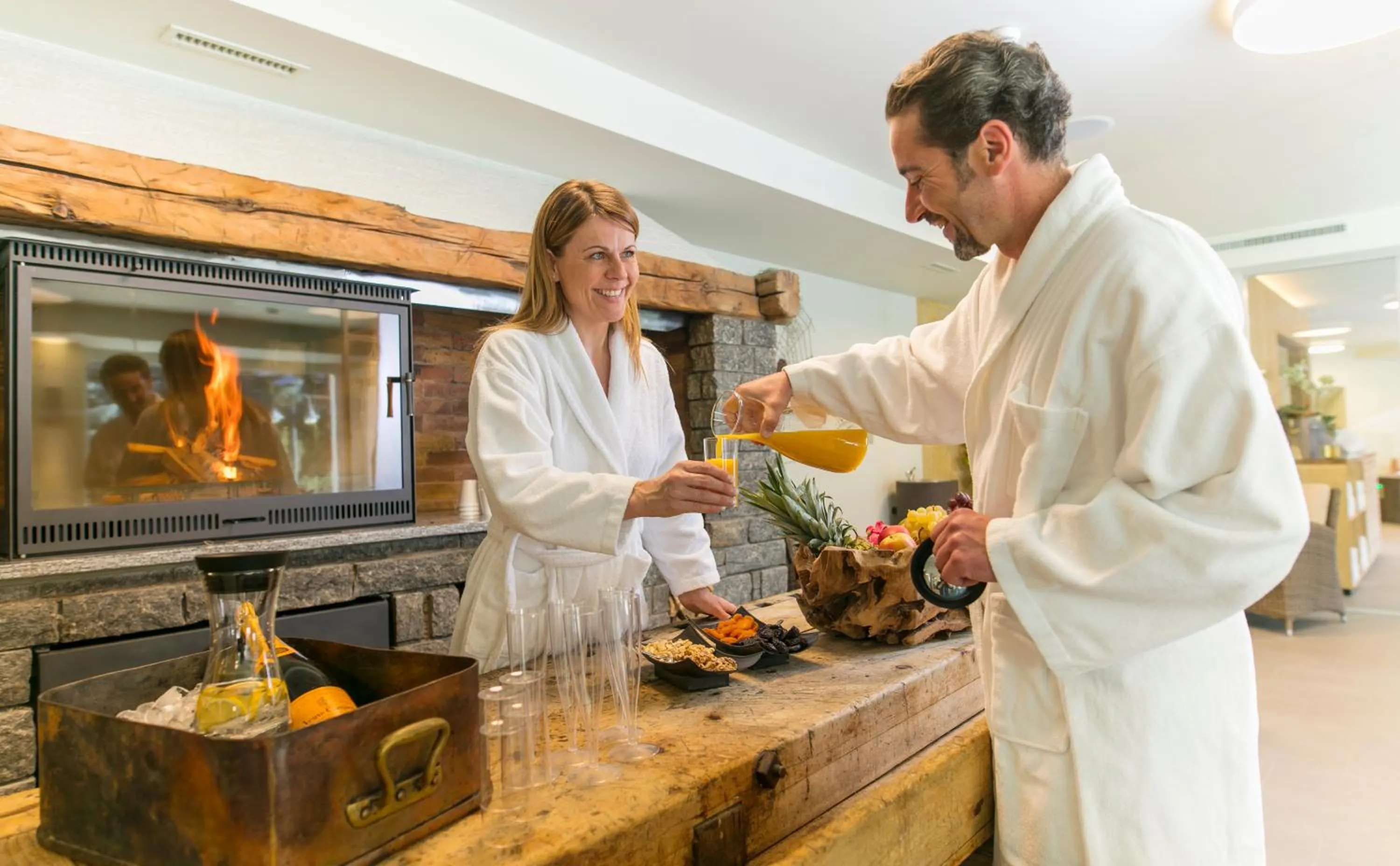 Spa and wellness centre/facilities in Lifestyle & Spa Hotel Grächerhof