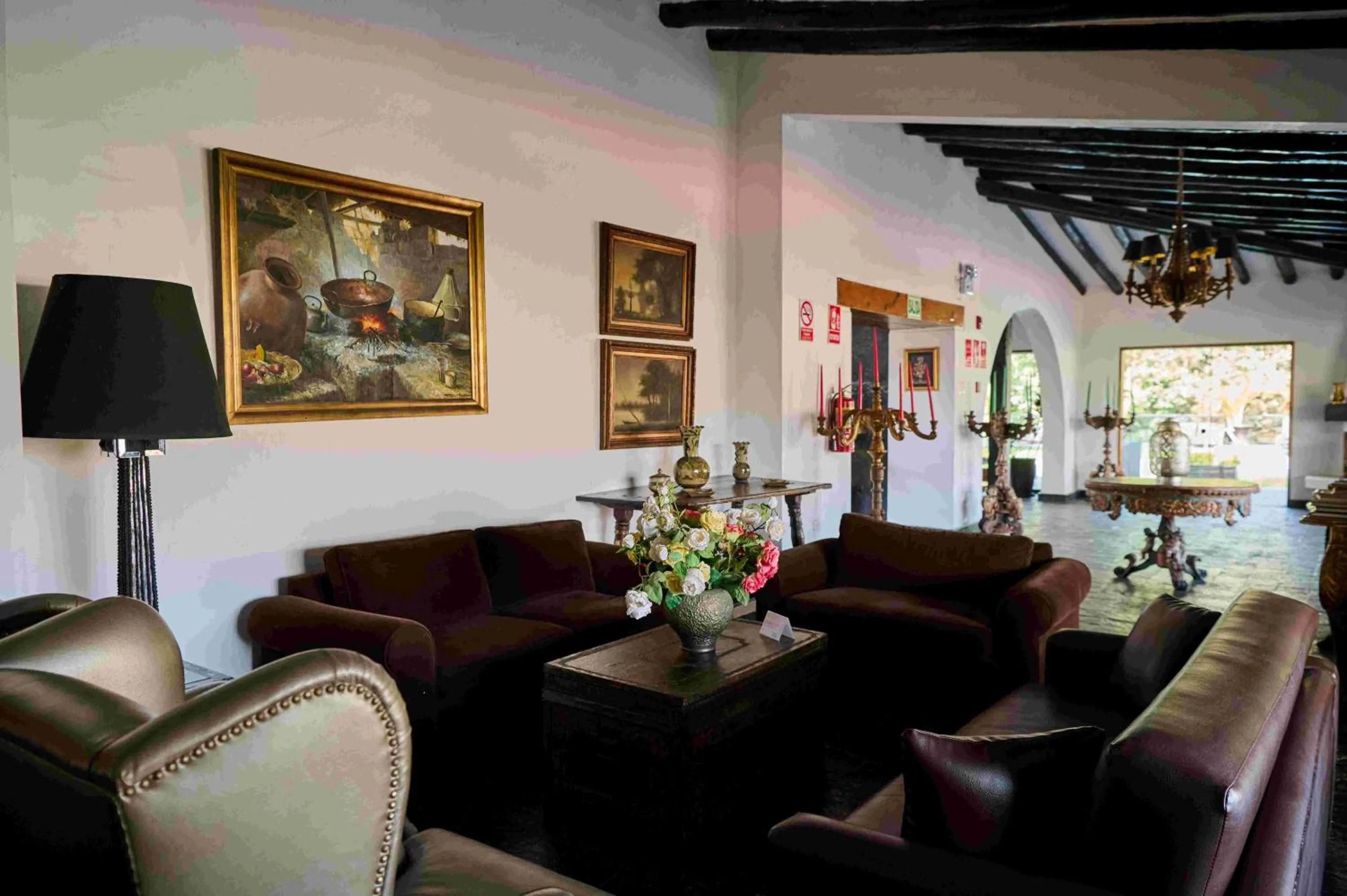 Lobby or reception in Empedrada Ranch & Lodge - Hotel Asociado Casa Andina