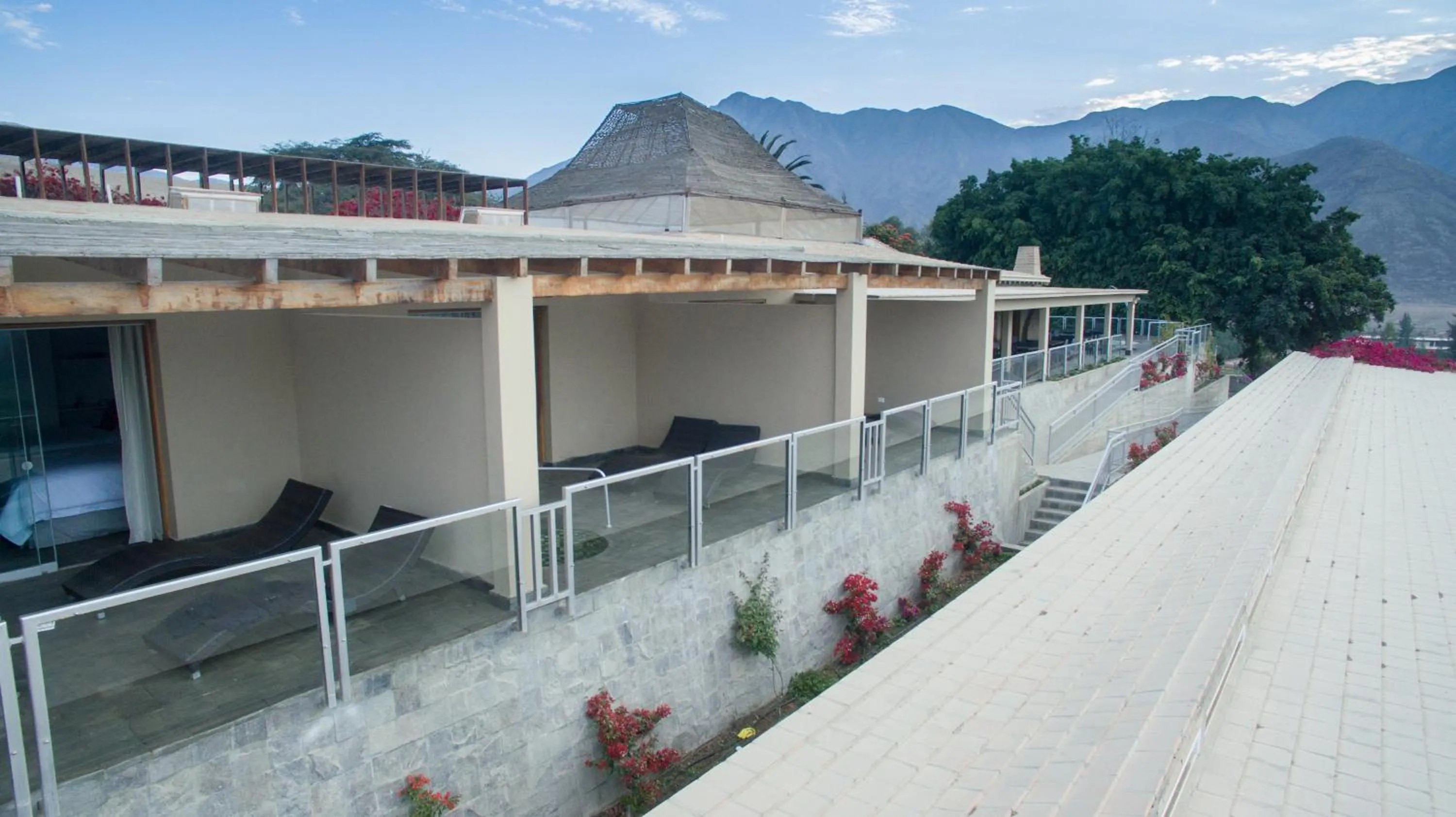 Patio in Empedrada Ranch & Lodge - Hotel Asociado Casa Andina