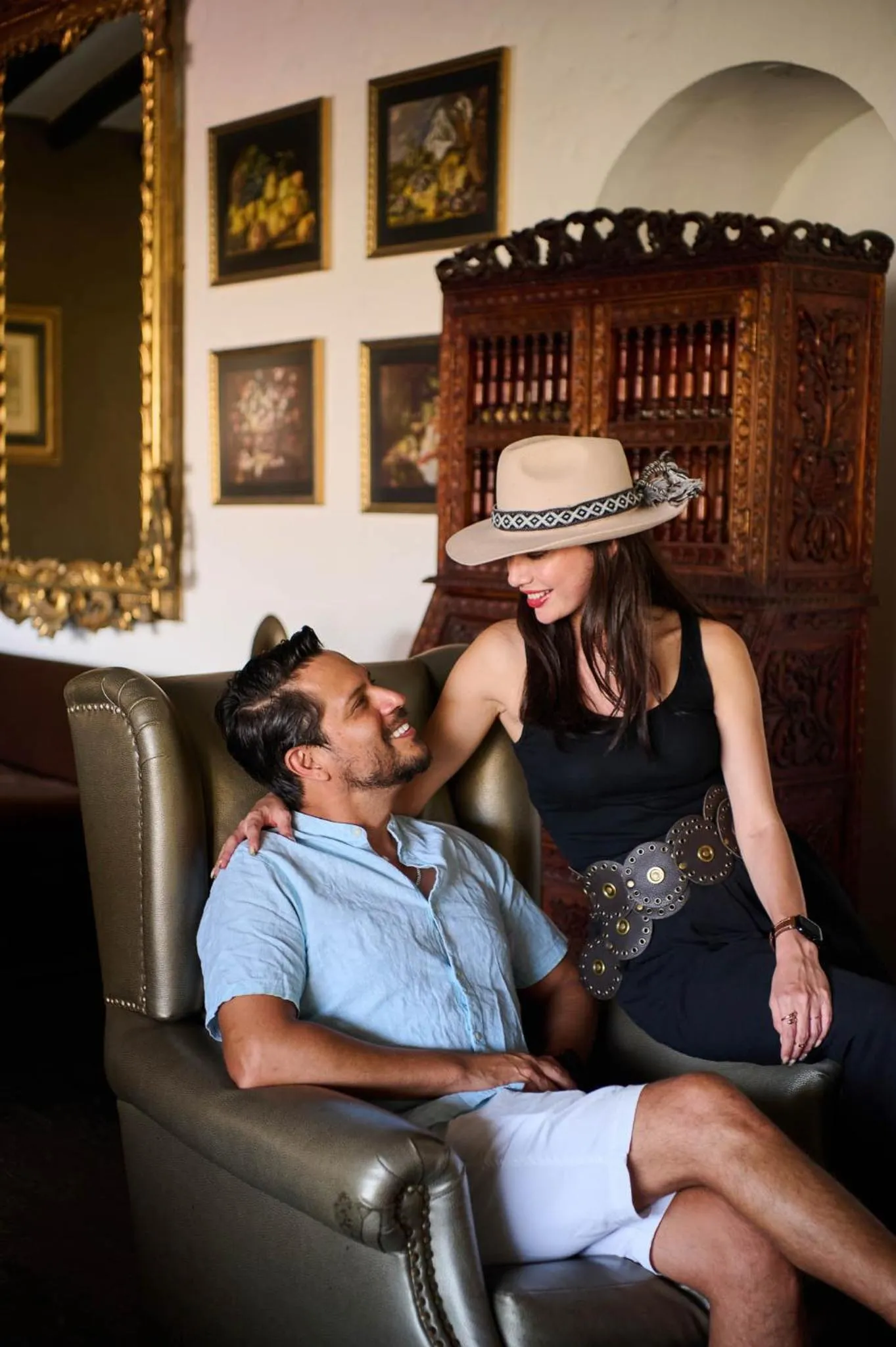 Lobby or reception in Empedrada Ranch & Lodge - Hotel Asociado Casa Andina