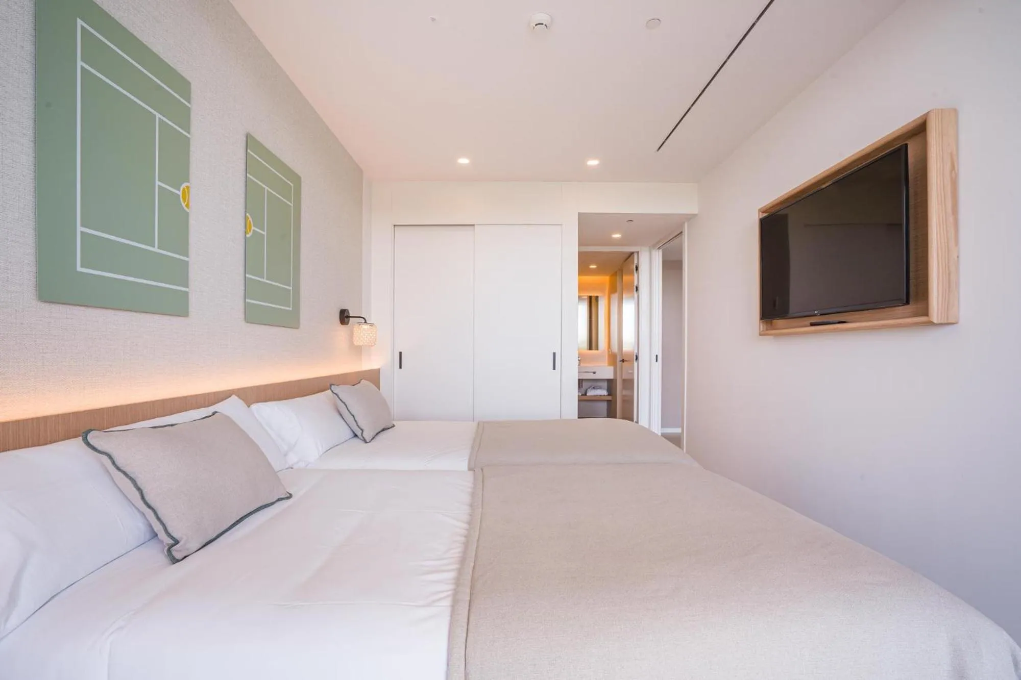 Bed in Rafa Nadal Residence