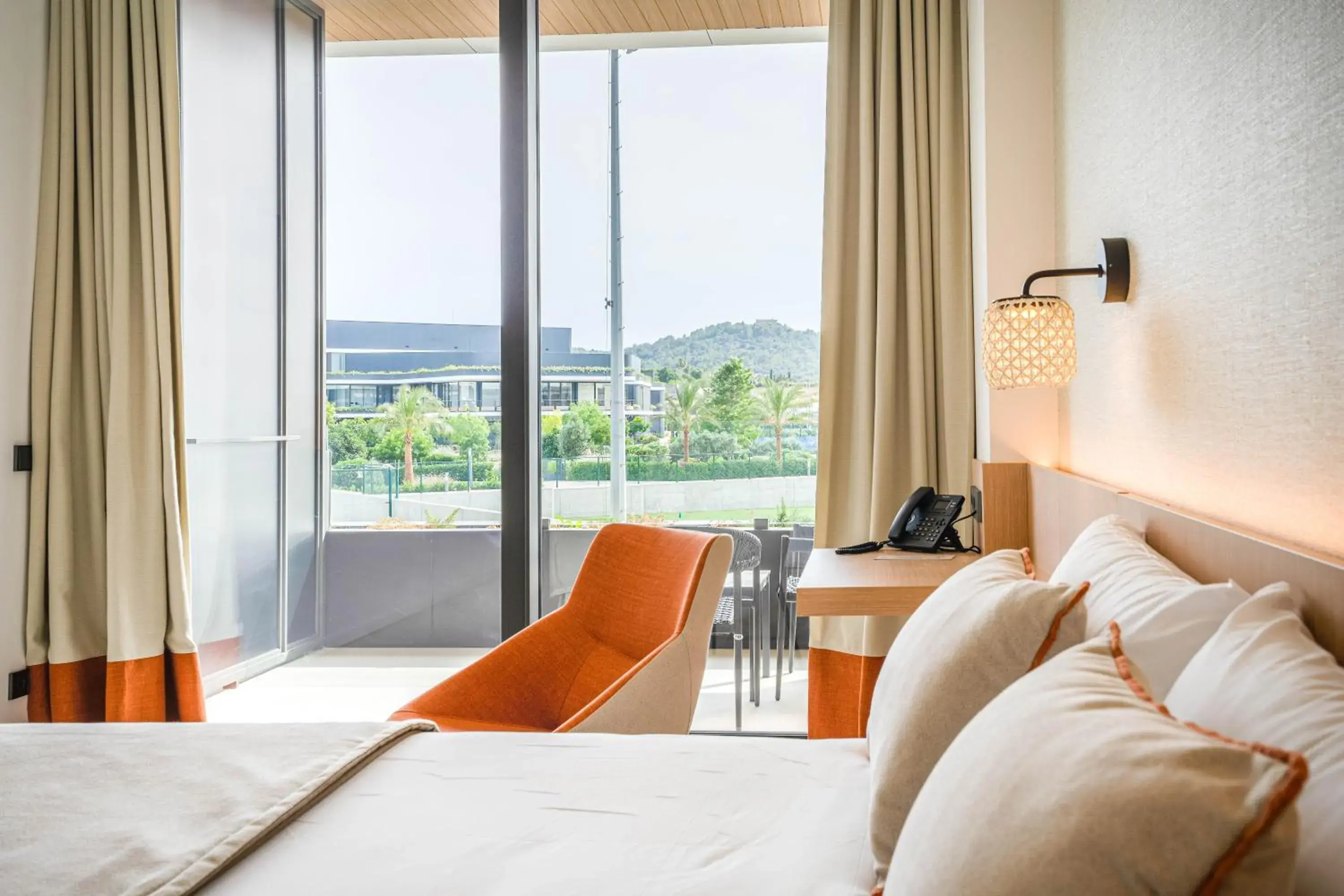 Garden view, Bed in Rafa Nadal Residence Garden view, Bed in Rafa Nadal Residence