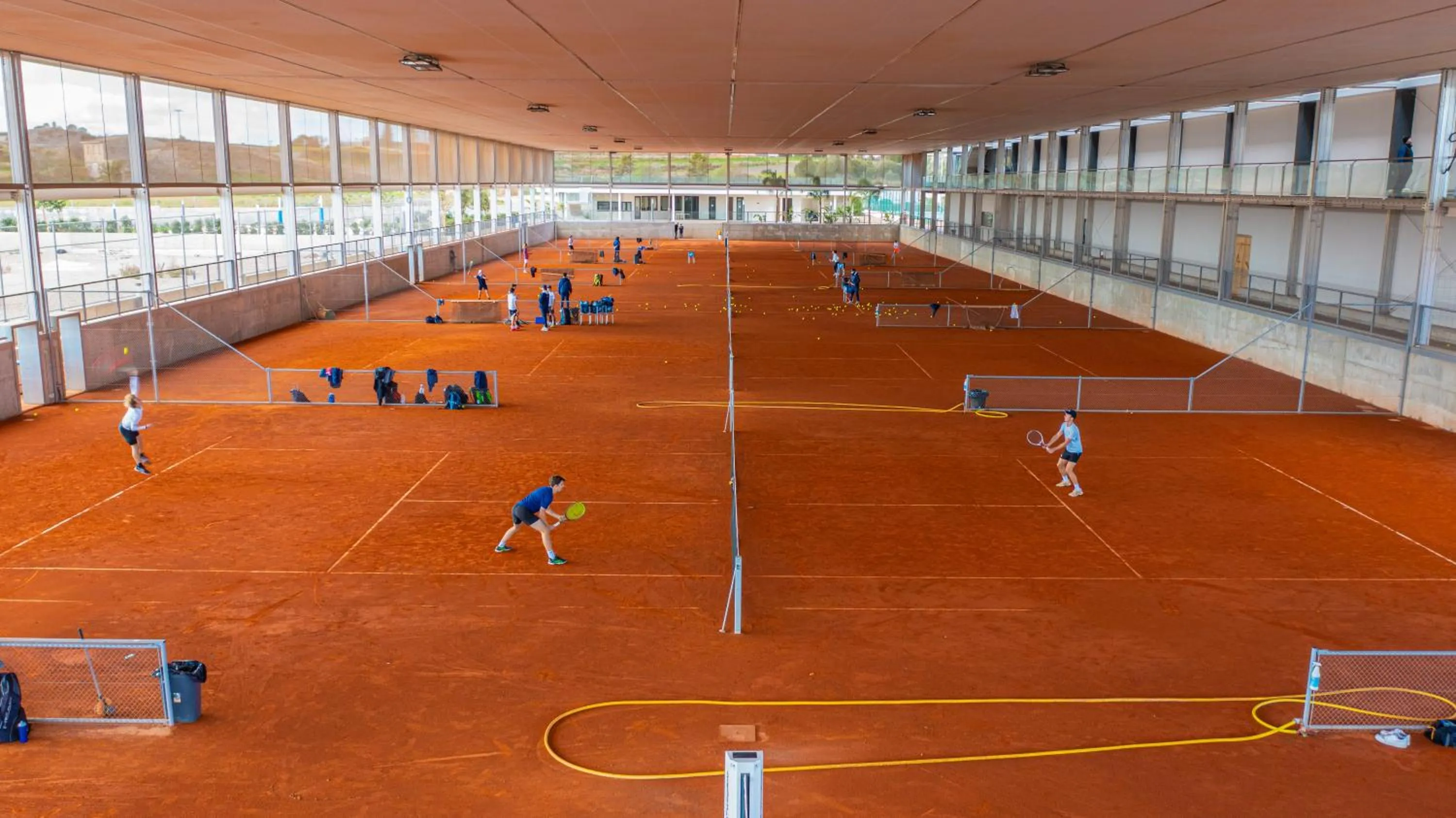 Tennis court in Rafa Nadal Residence