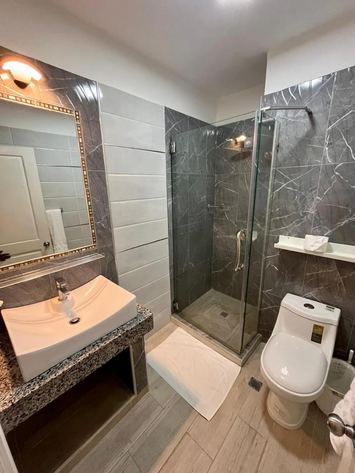 Shower in Hotel Restaurant Hamilton