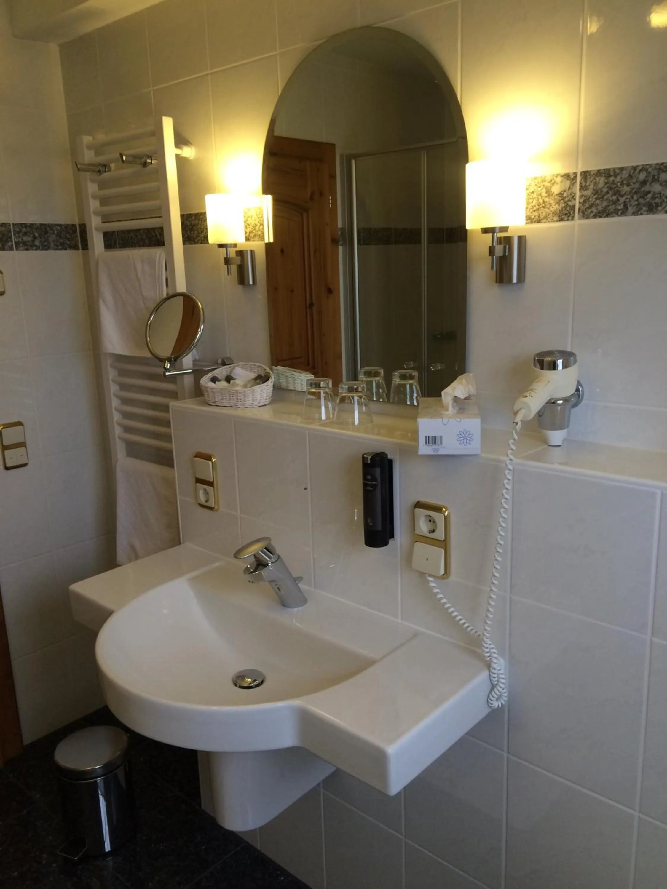 Bathroom in Schloss Hotel Holzrichter