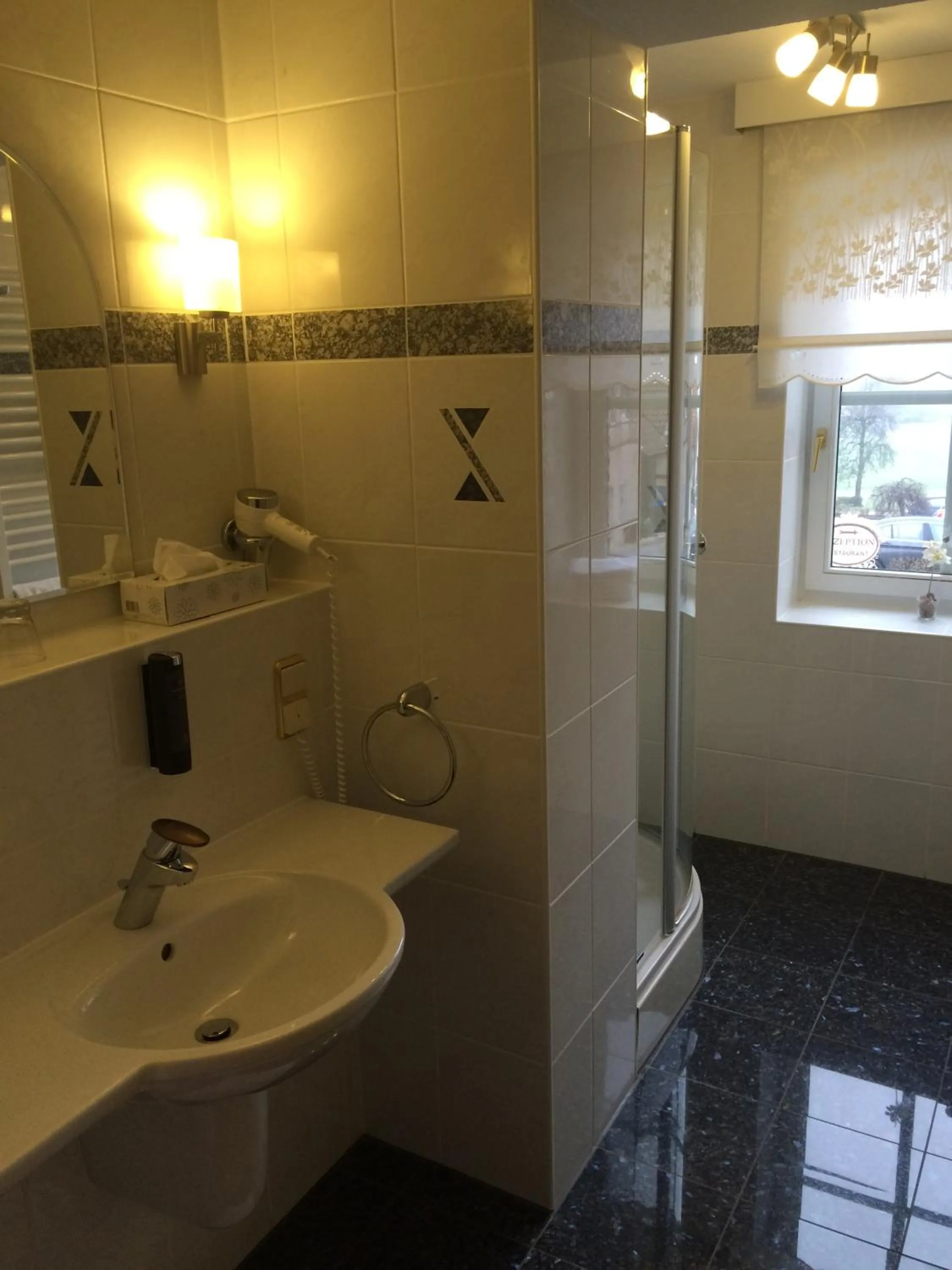 Bathroom in Schloss Hotel Holzrichter