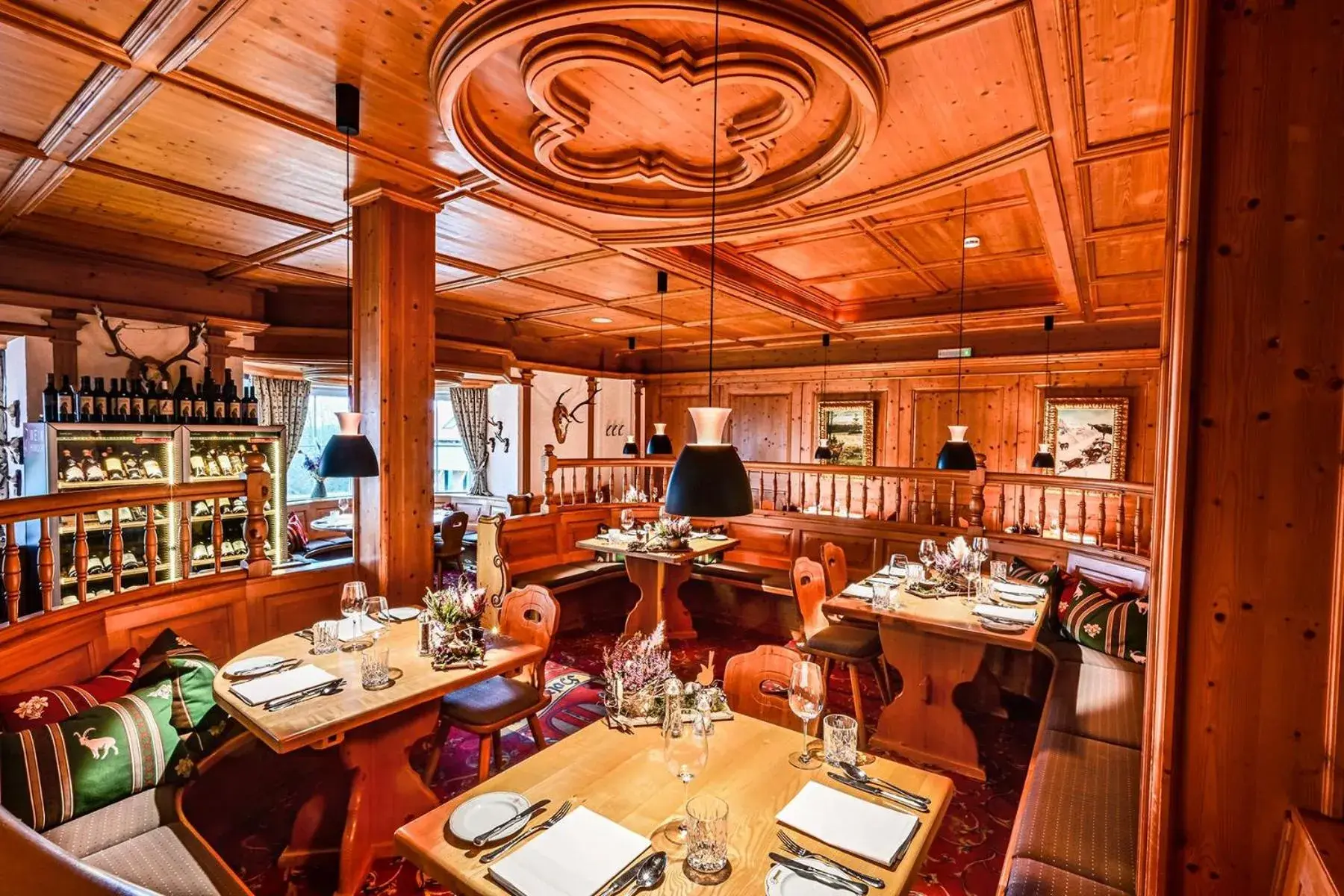 Restaurant/places to eat in Schloss Hotel Holzrichter Restaurant/places to eat in Schloss Hotel Holzrichter