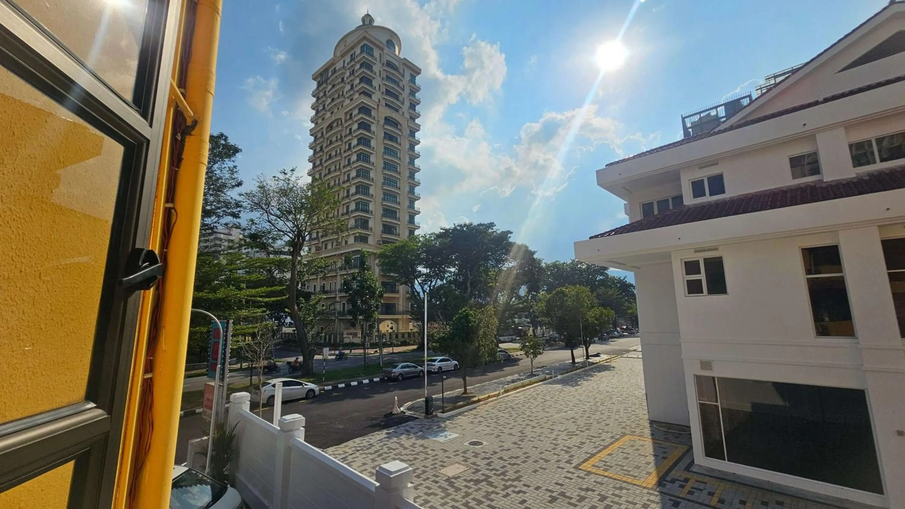 Street view in Hotel 22 Gurney, Penang