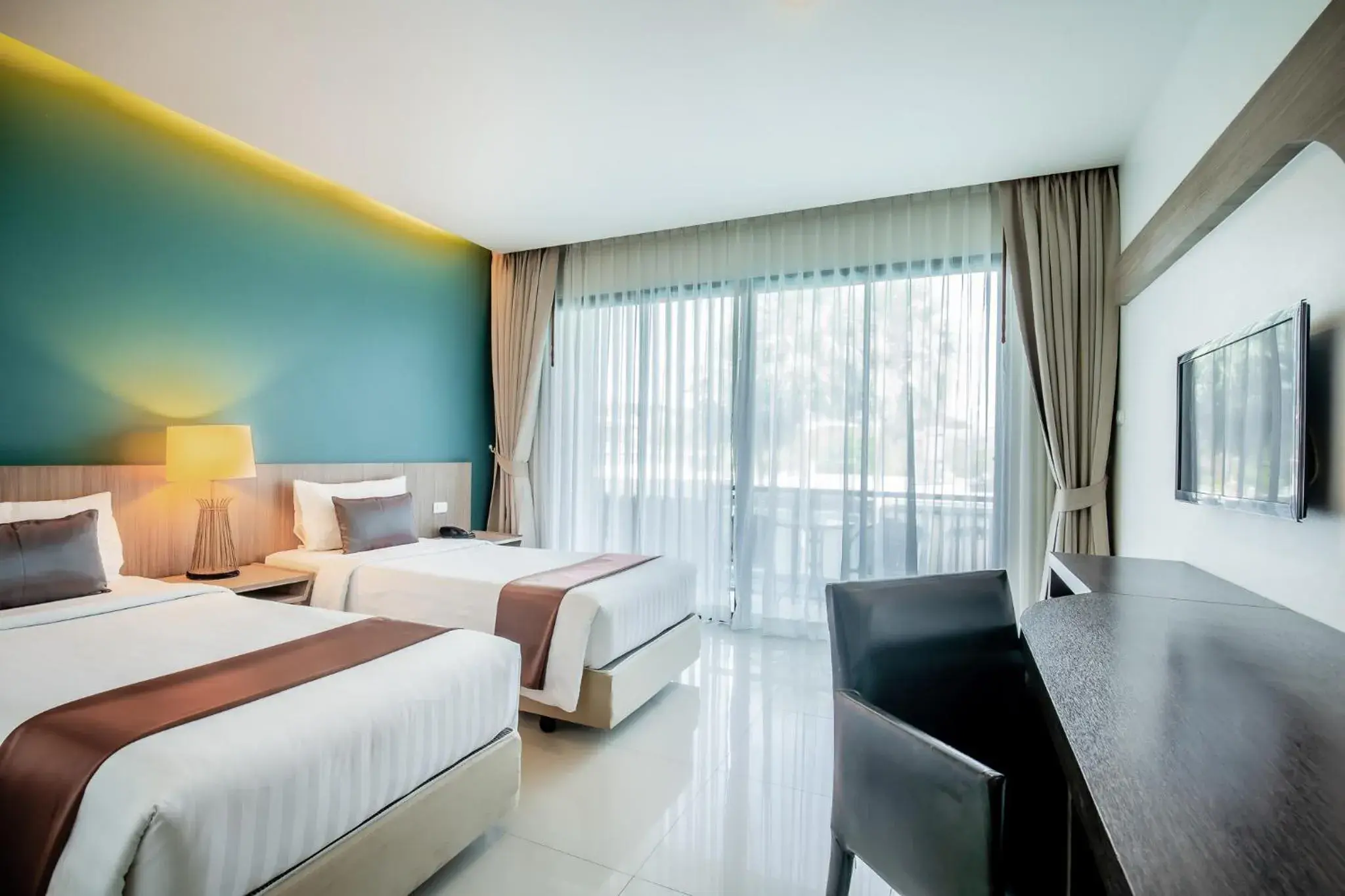 Photo of the whole room, Bed in The Pago Design Hotel Phuket-SHA Plus Photo of the whole room, Bed in The Pago Design Hotel Phuket-SHA Plus