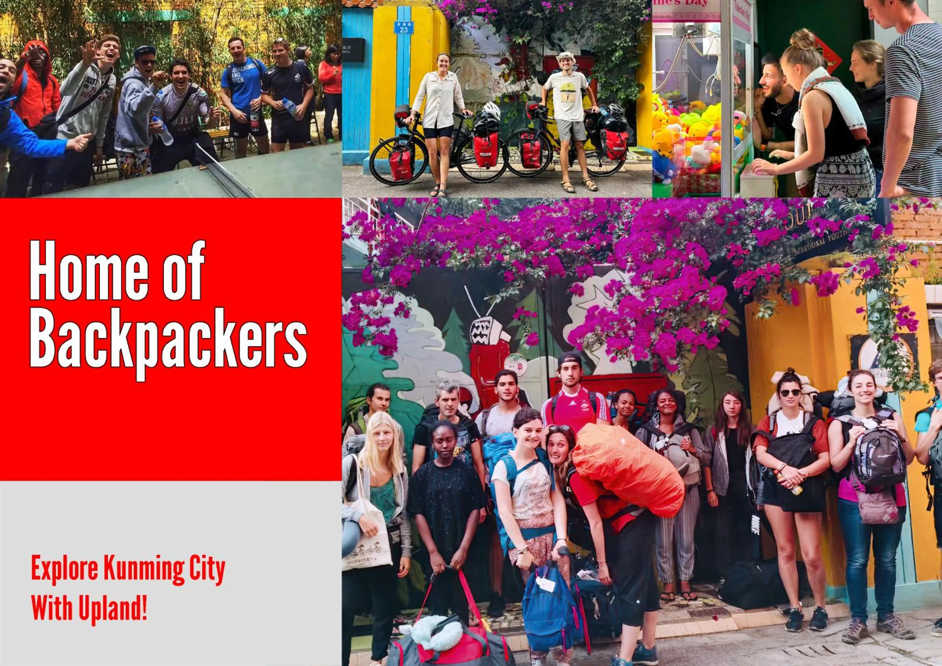 Activities in Kunming Upland International Youth Hostel near the city center ,2 mins walk to the subway, 2 mins walk to the Green Lake, Close to Yuan tong Temple, Old street, Yunnan University, English-speaking service convenient payment and visa cards are accepted