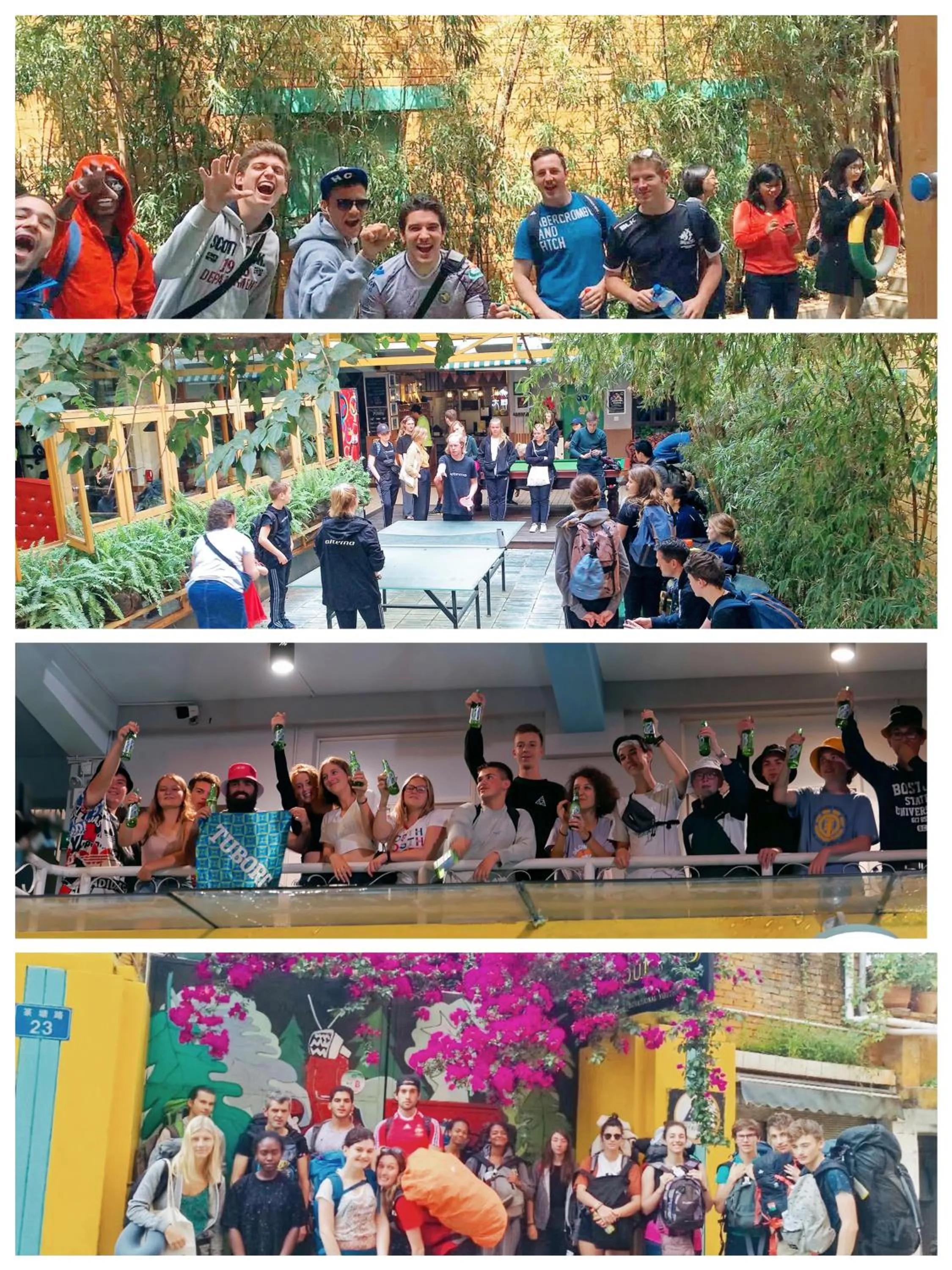 Restaurant/places to eat in The Cloudland International Youth Hostel Close to the city center,15 min walks to the subway, Close to the night market, old street, green lake, English-speaking service, free Activity convenient payment and visa cards are accepted