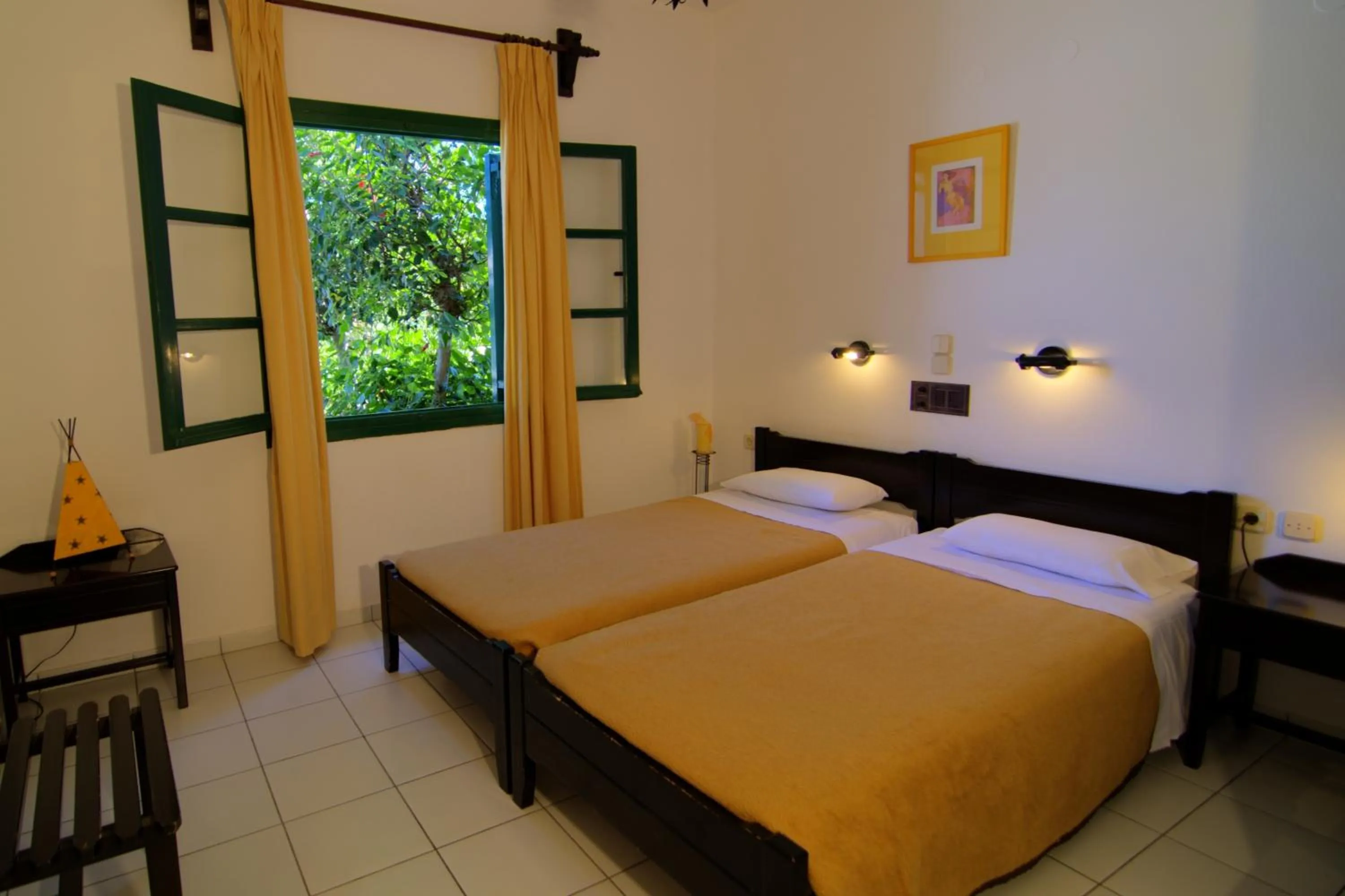 Bedroom in Sirius Apartments