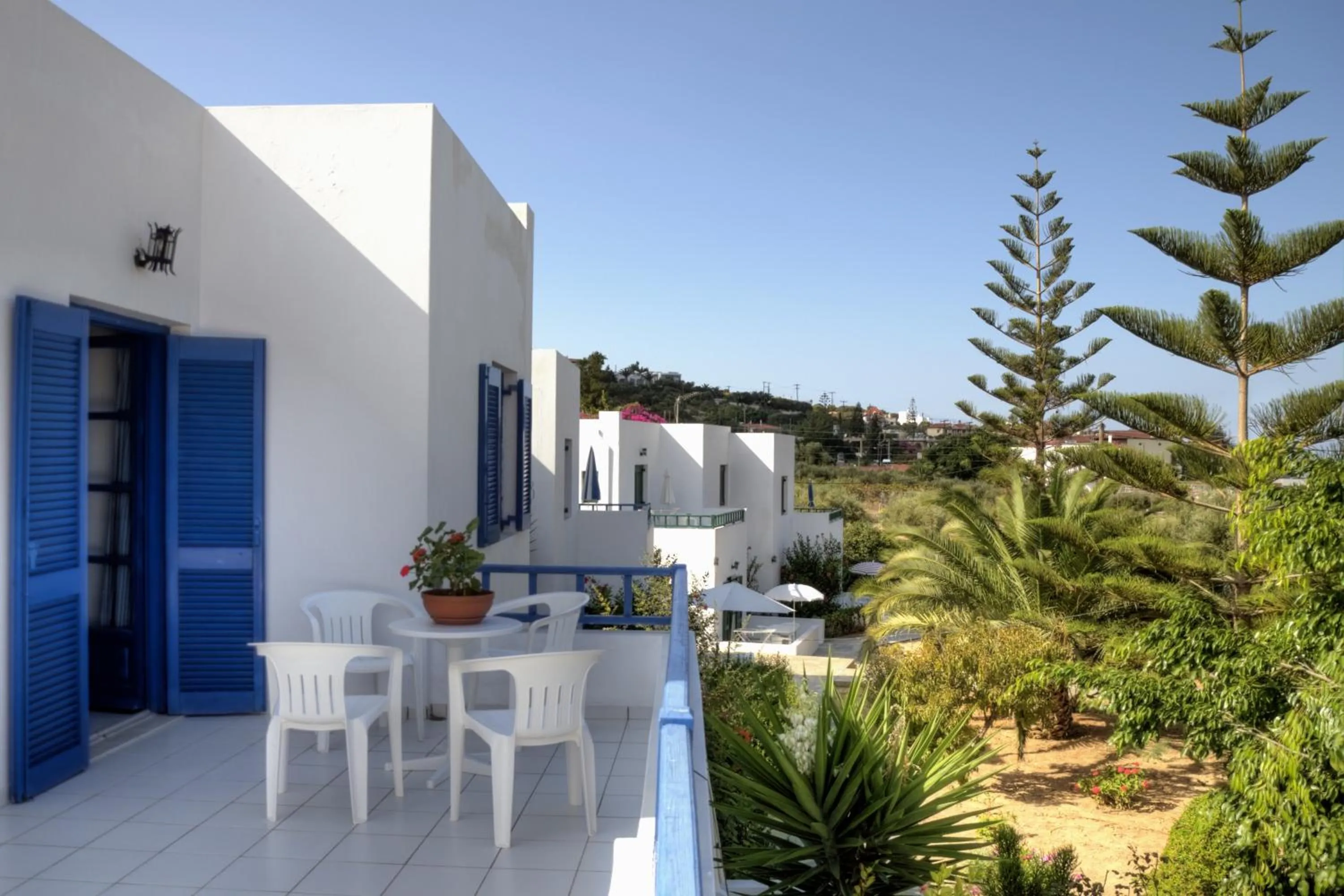 Garden in Sirius Apartments