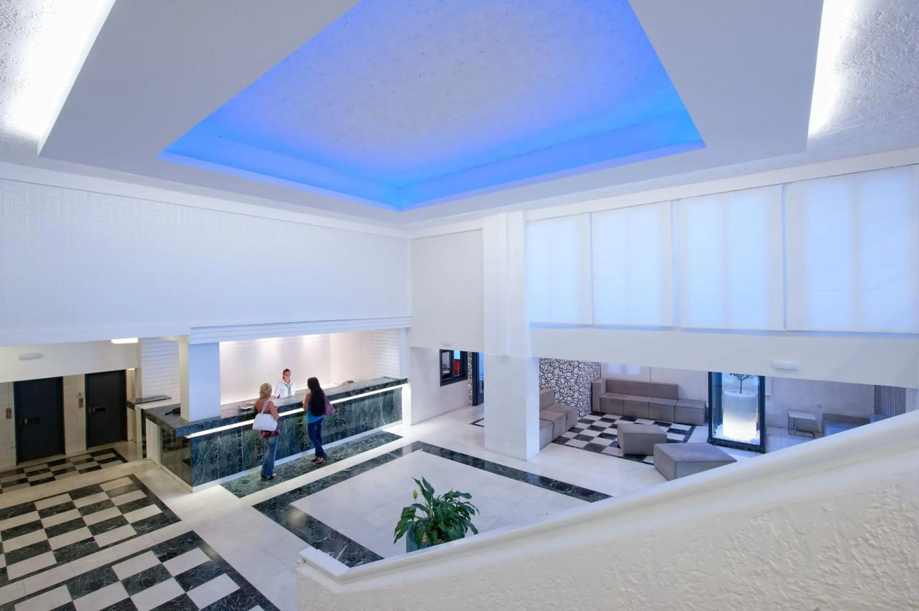 Lobby or reception in Heronissos Hotel Lobby or reception in Heronissos Hotel