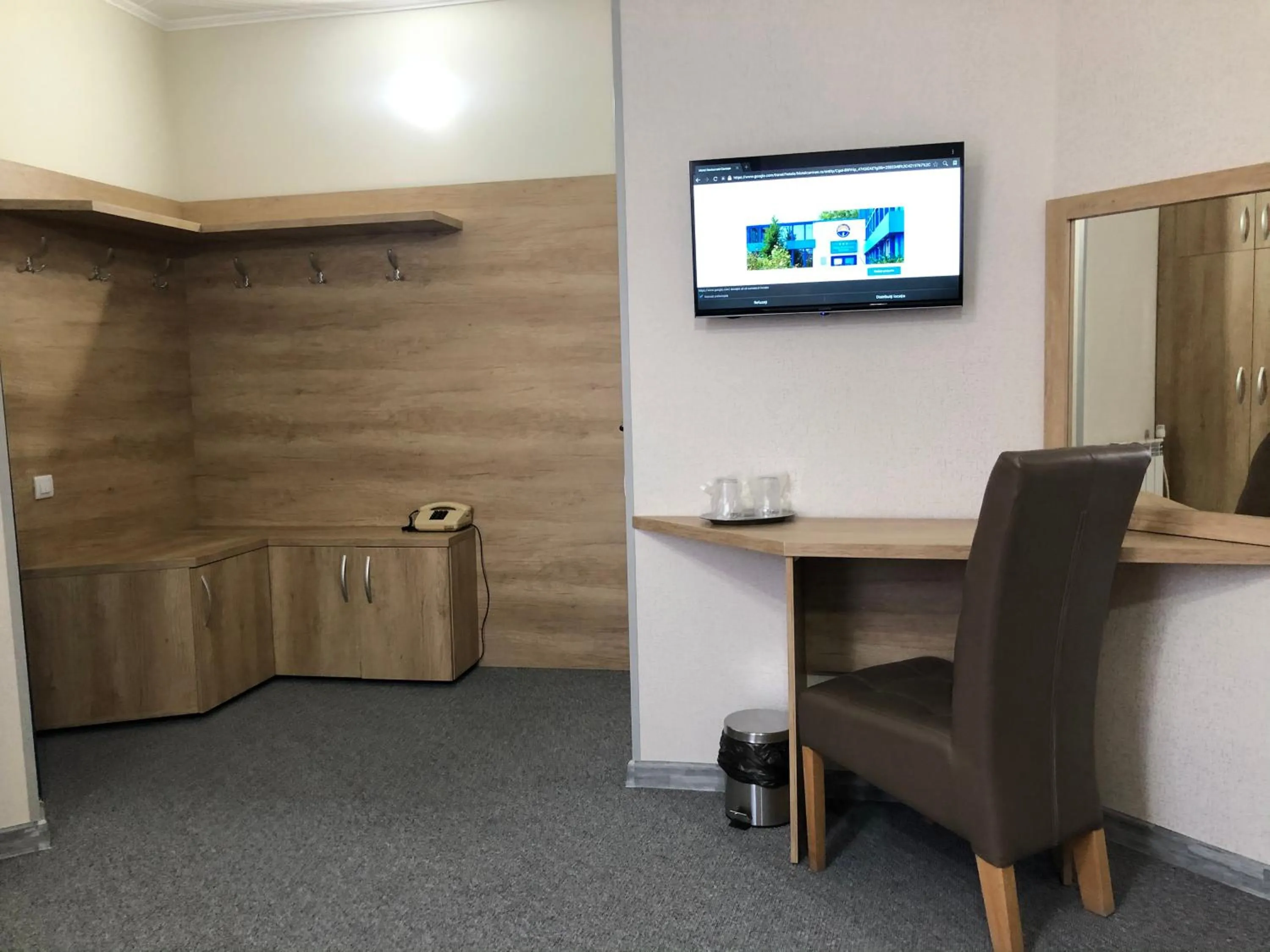 Decorative detail in Motel Carmen