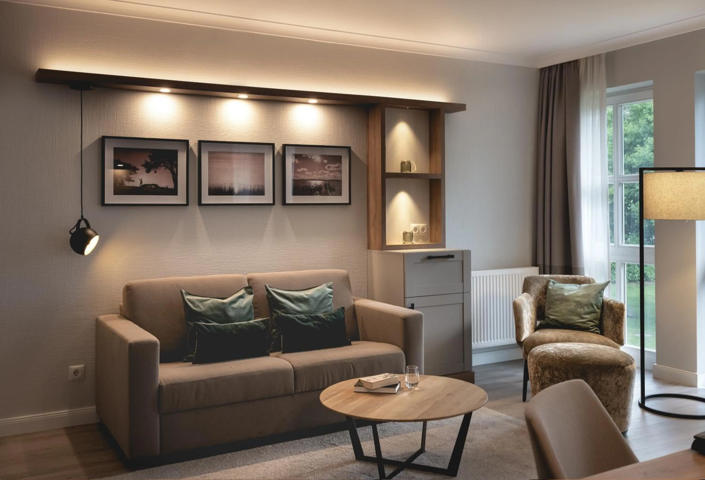 Seating area in Balmer See – Hotel•Golf•Spa