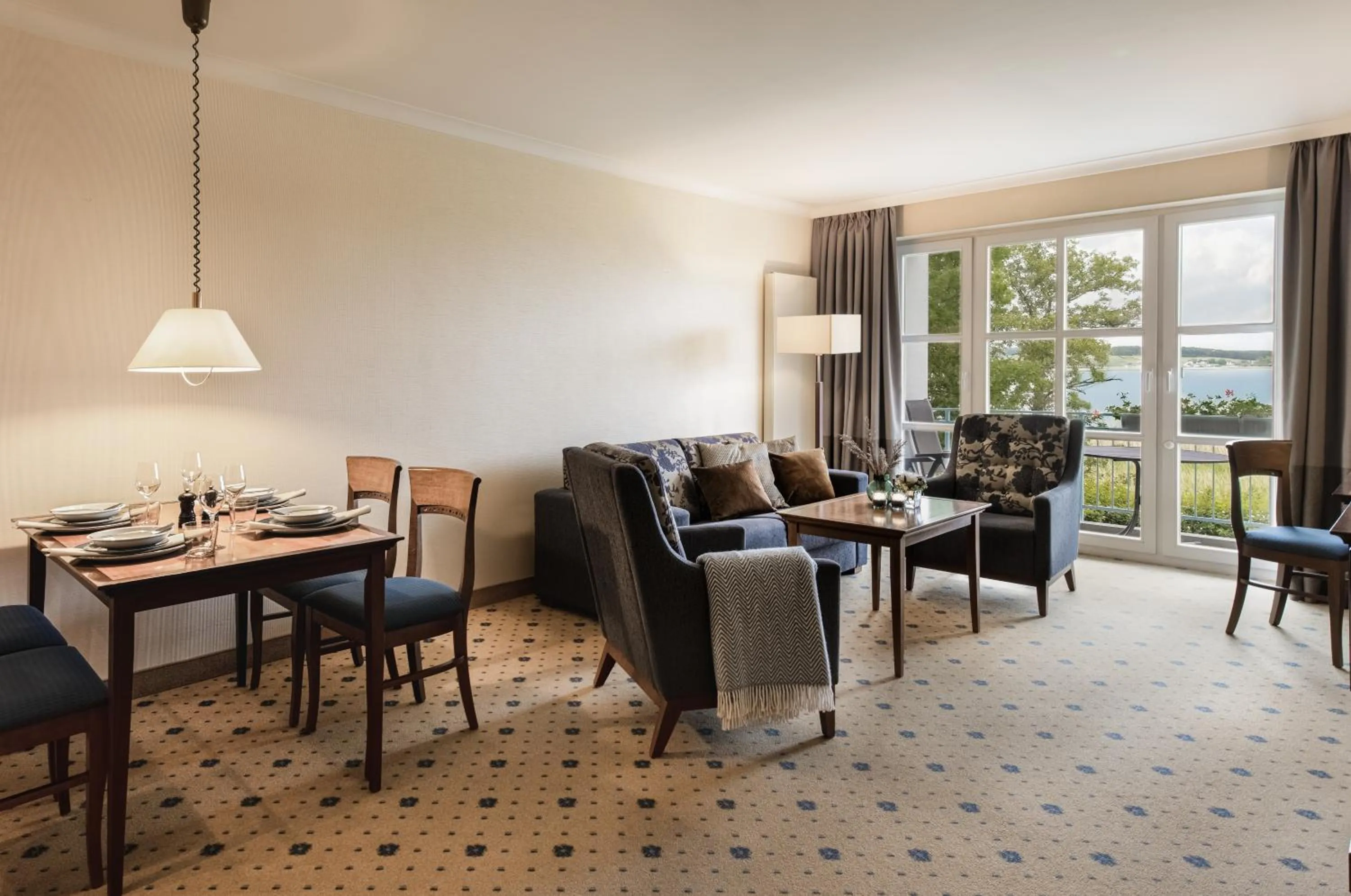 Living room in Balmer See – Hotel•Golf•Spa