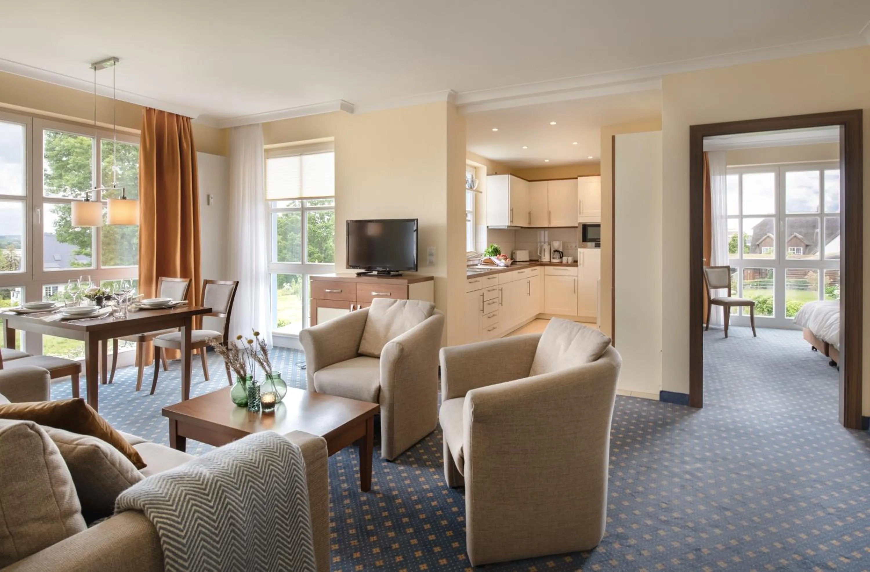 Living room in Balmer See – Hotel•Golf•Spa