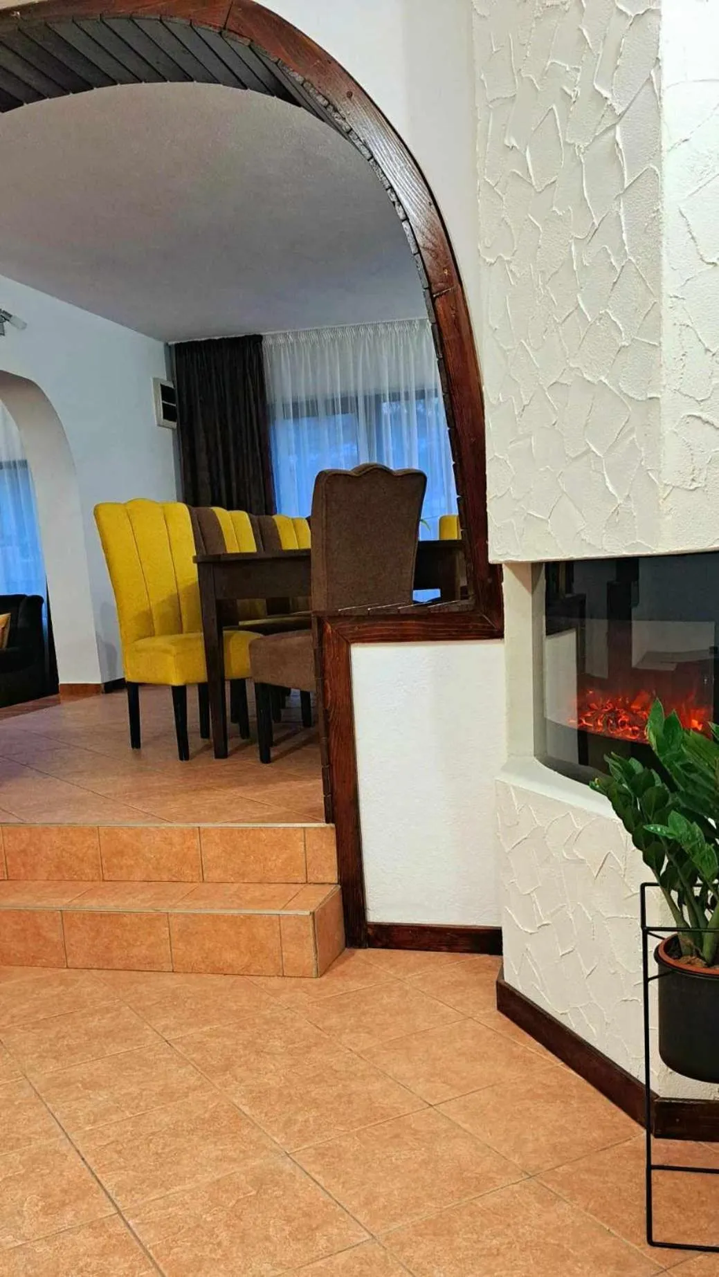 Dining area in Vila Silvana