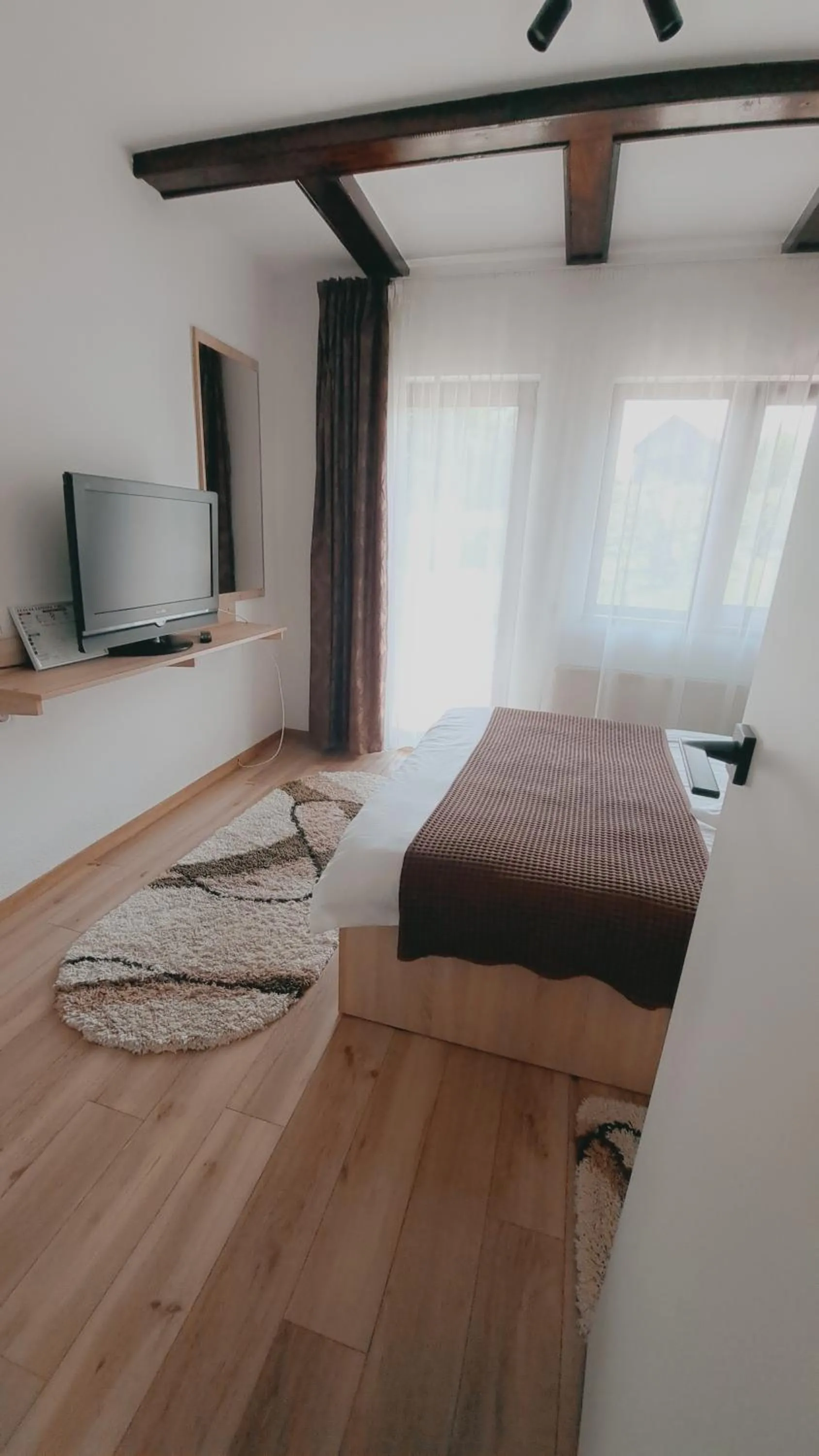 Balcony/Terrace, Bed in Vila Silvana