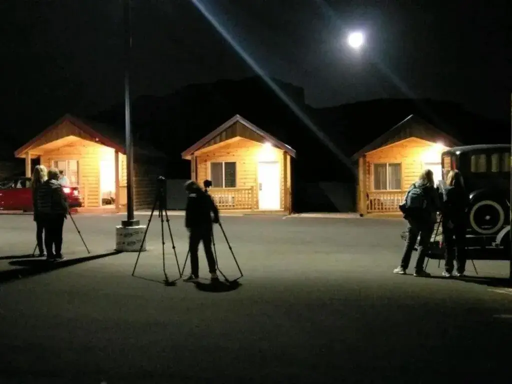 Mountain view in Red Canyon Cabins Mountain view in Red Canyon Cabins