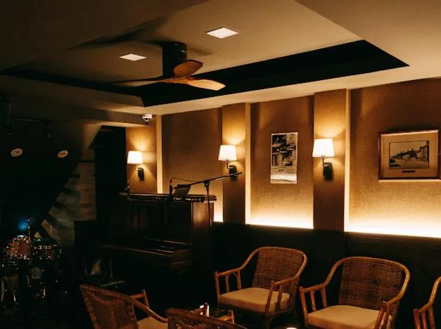 Lounge or bar in G Boutique Silom Hotel