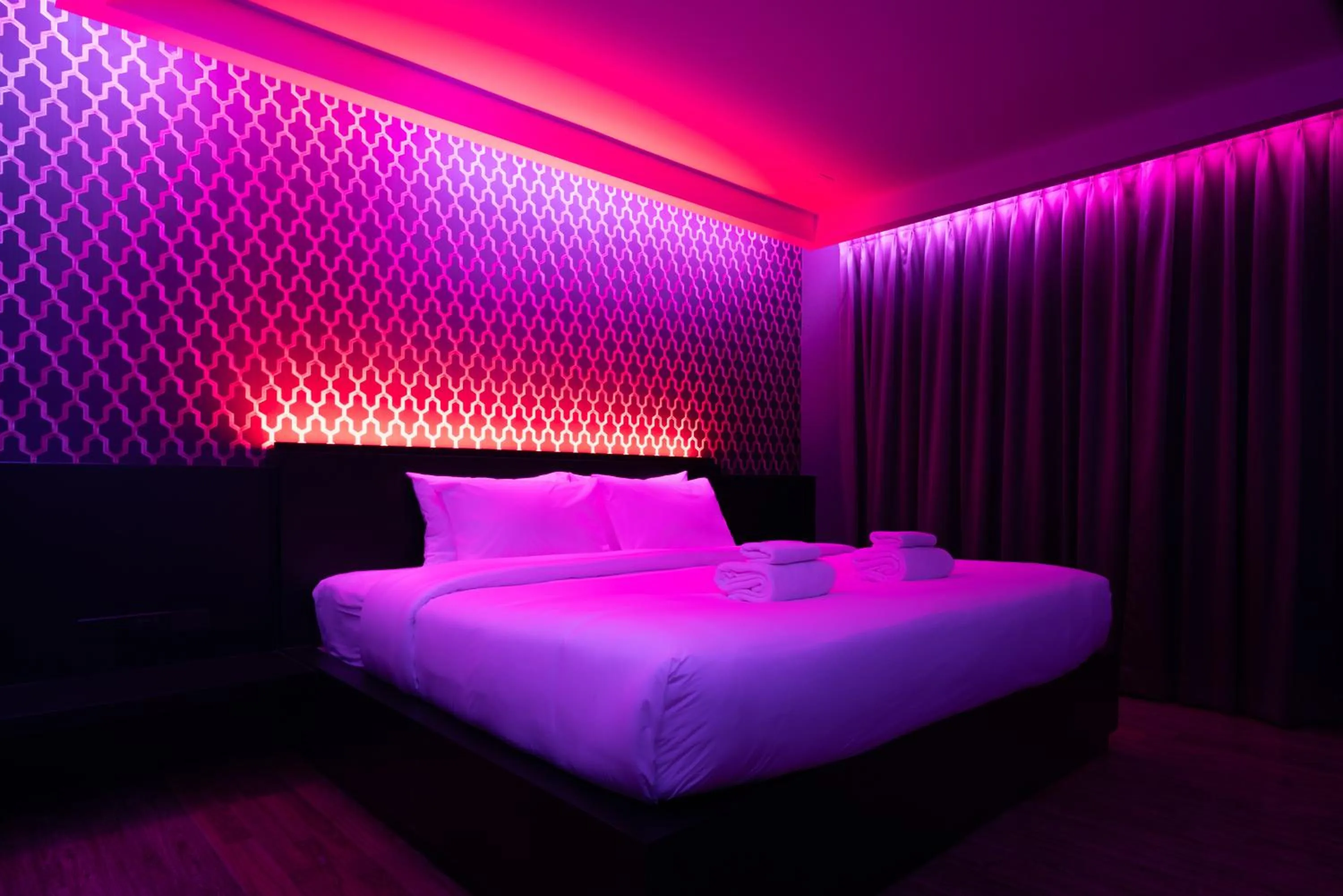 Bed in G Boutique Silom Hotel