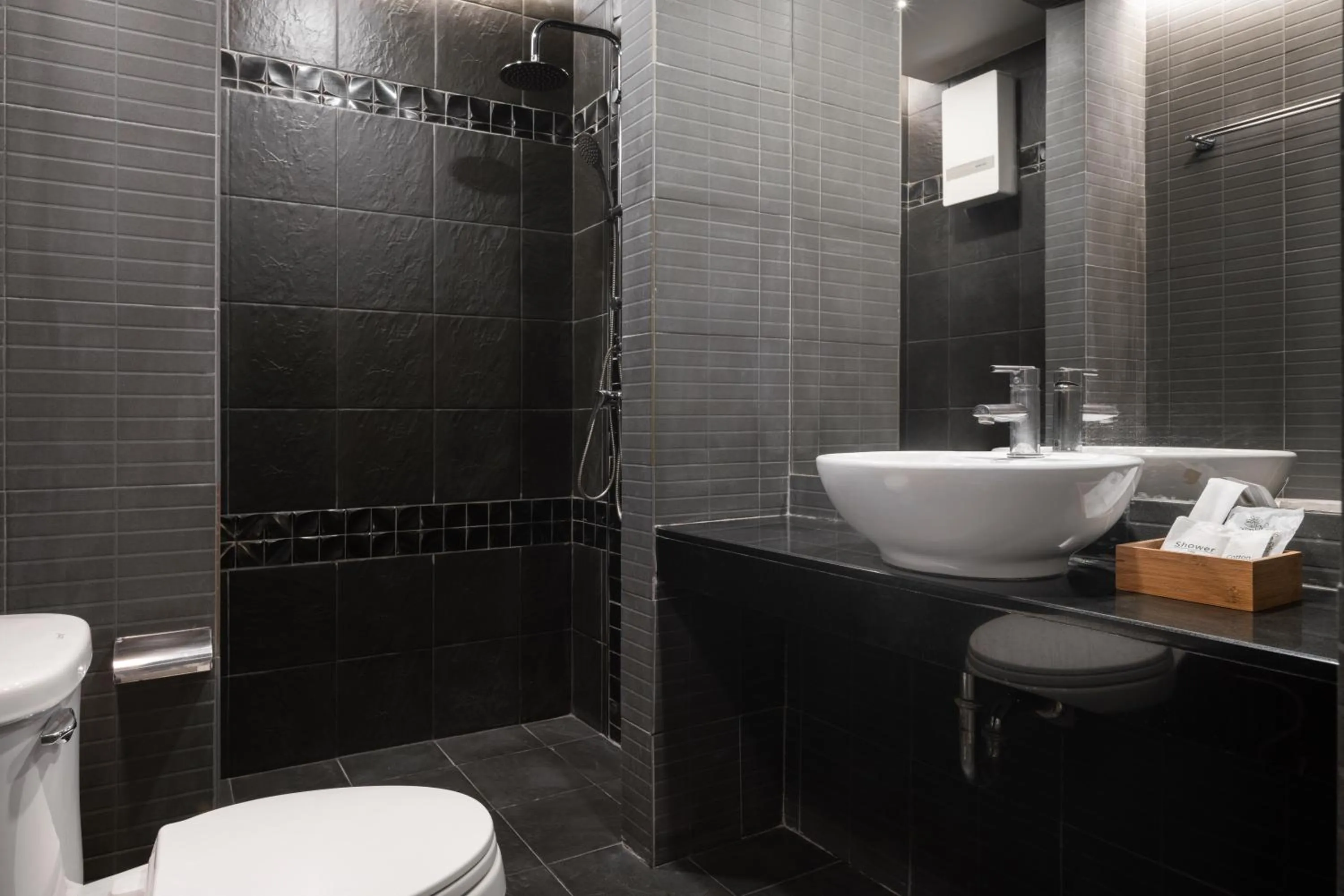 Shower in G Boutique Silom Hotel