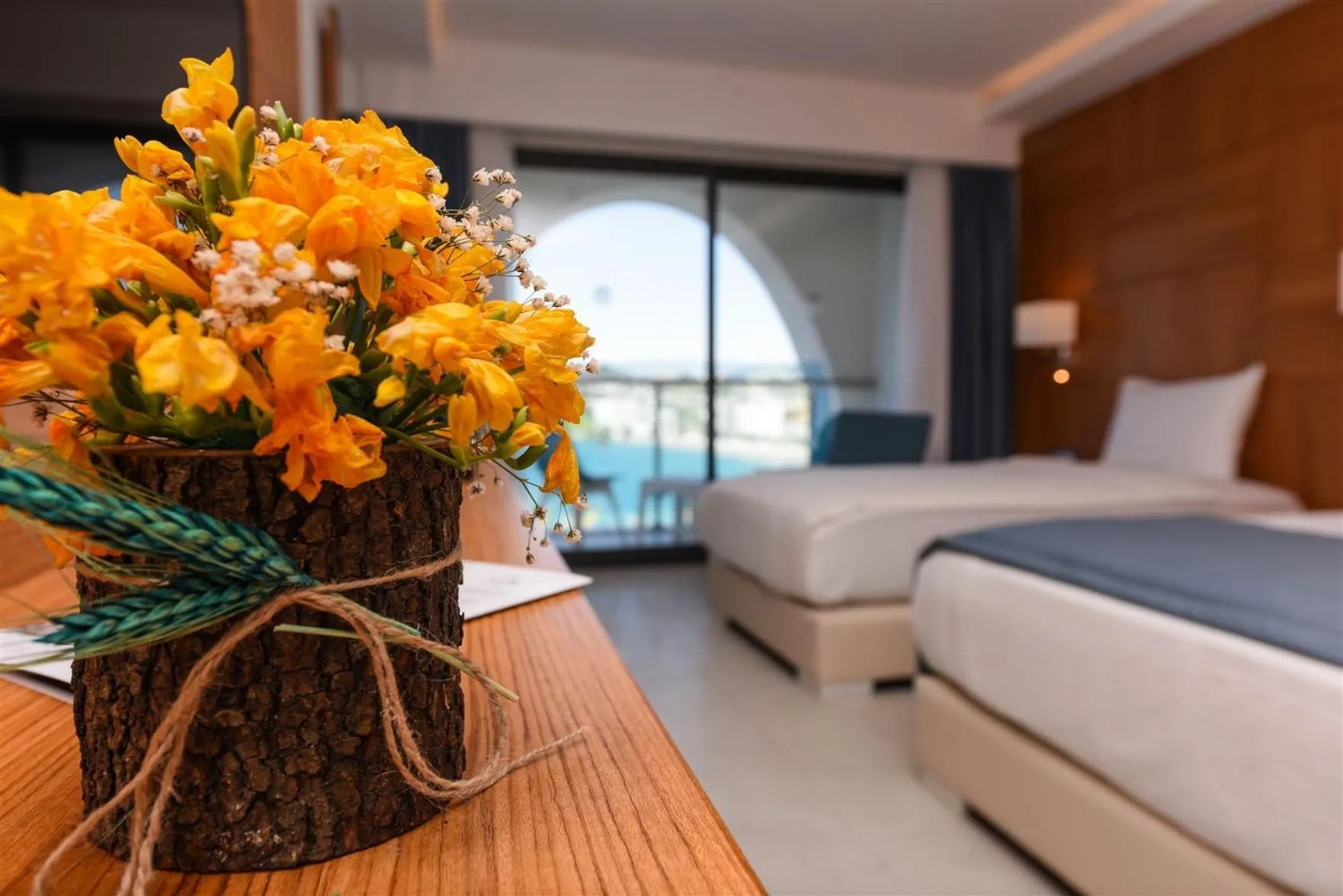 Photo of the whole room, Bed in INFINITY BY YELKEN AQUAPARK&RESORTS KUŞADASI