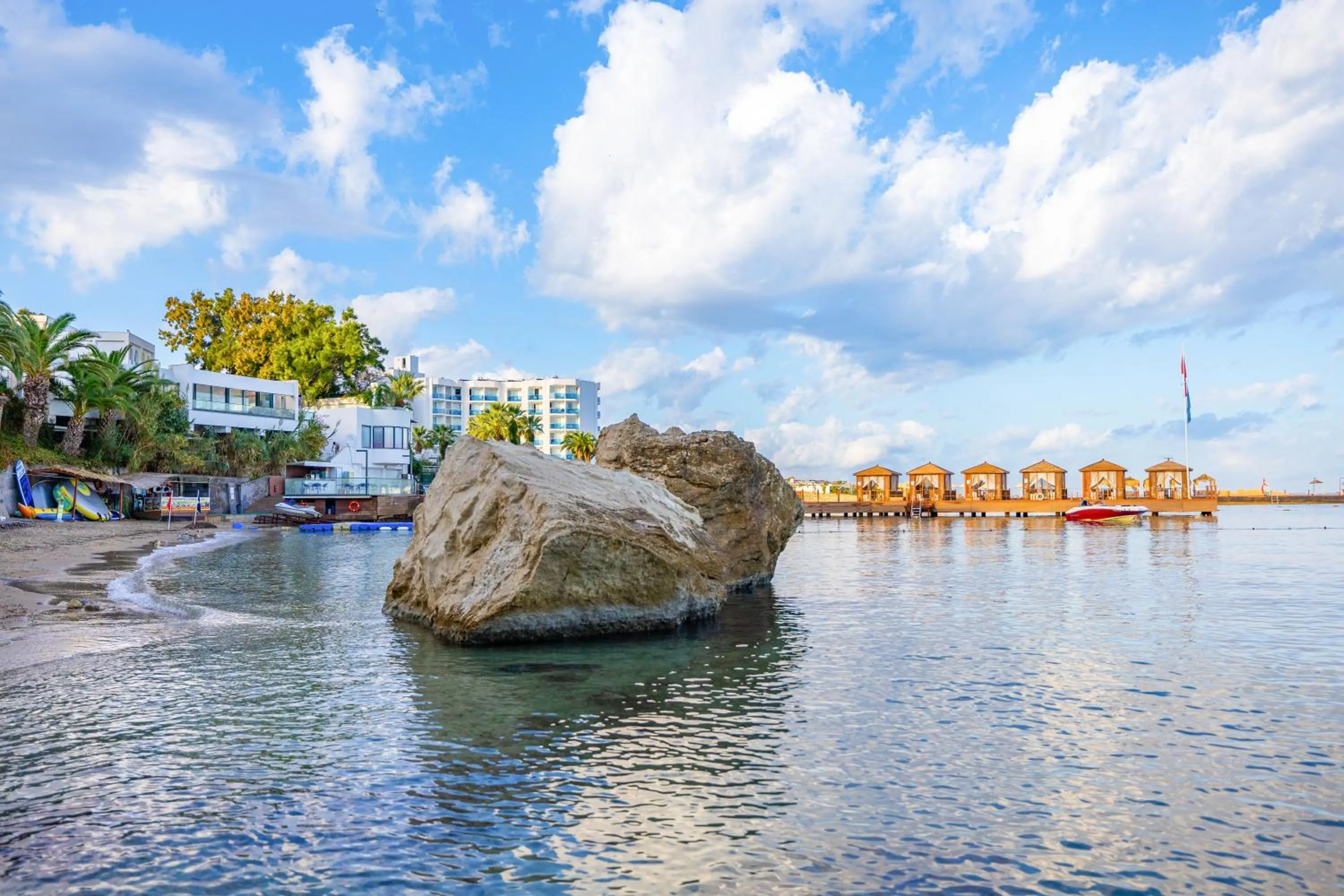 Beach in INFINITY BY YELKEN AQUAPARK&RESORTS KUŞADASI
