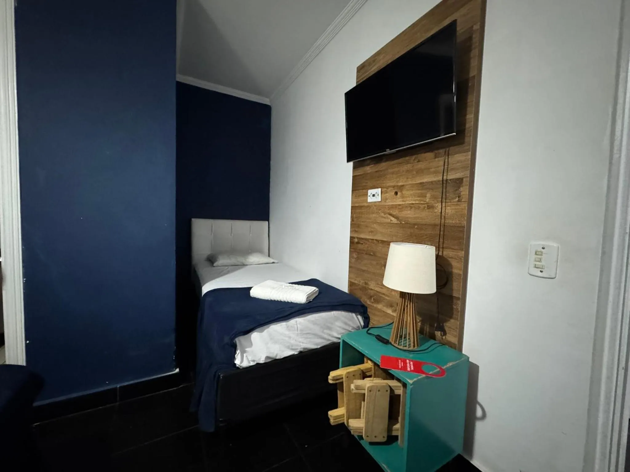 Bed in Pousada Hotel Canto dos Mares