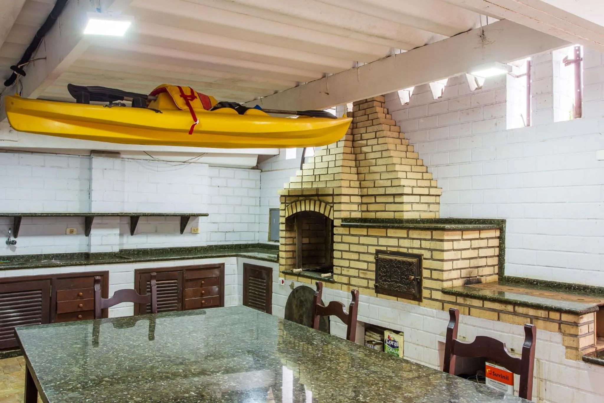 BBQ facilities in Pousada Hotel Canto dos Mares