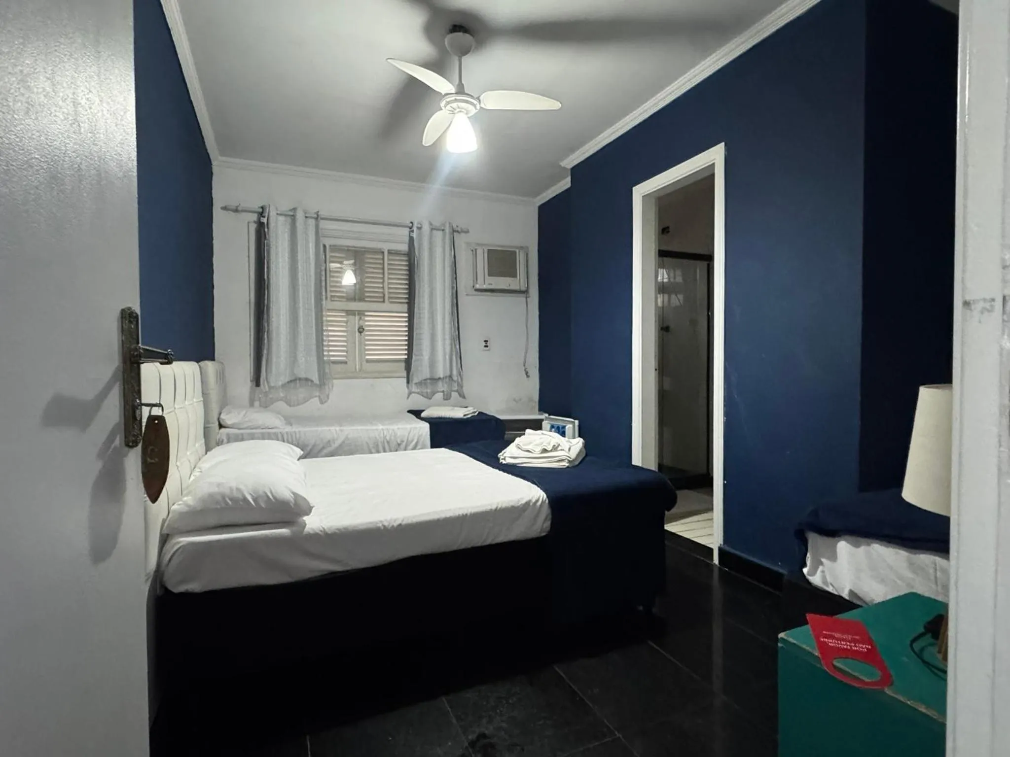 Bed in Pousada Hotel Canto dos Mares