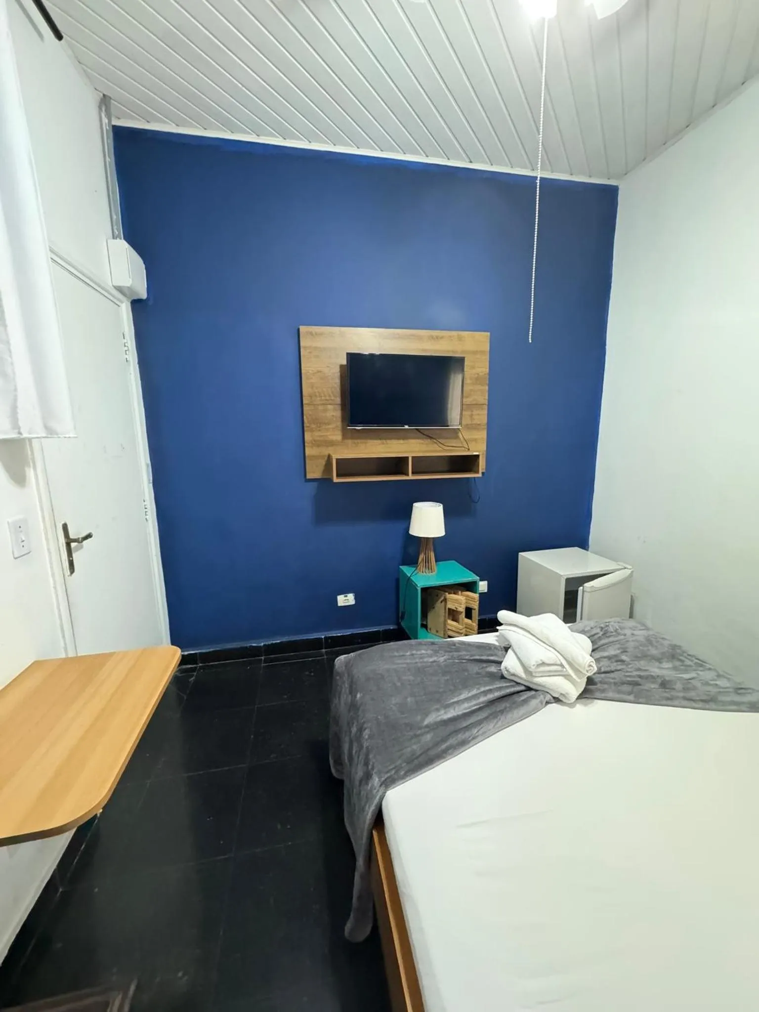 Bed in Pousada Hotel Canto dos Mares