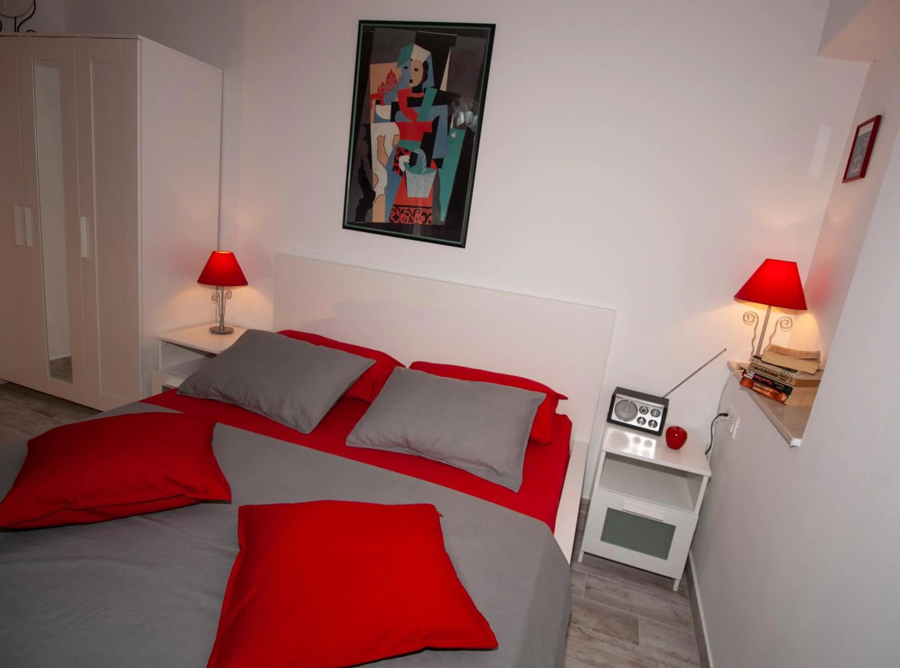 Bed in Apartments Barka
