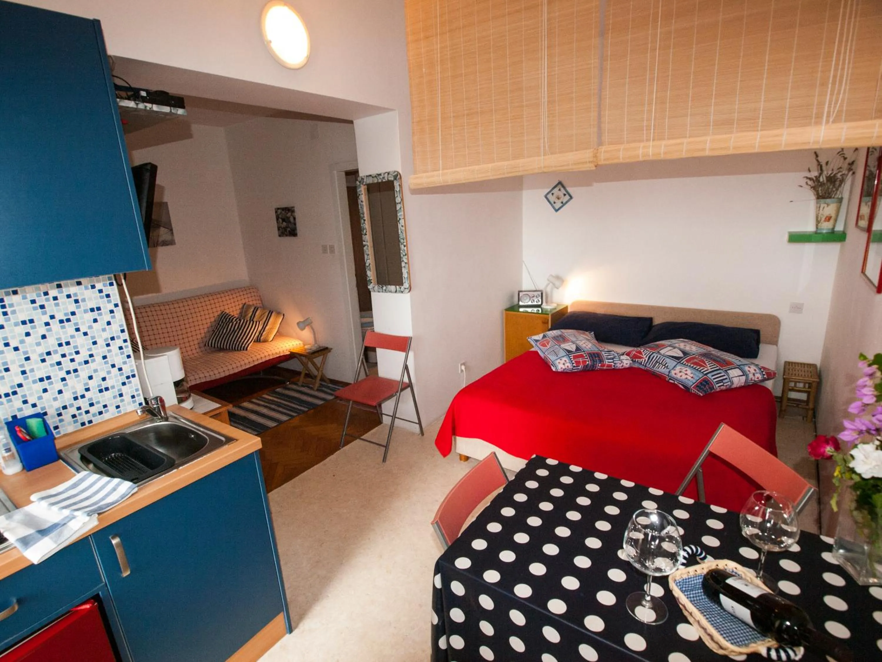 Bedroom, Bed in Apartments Barka