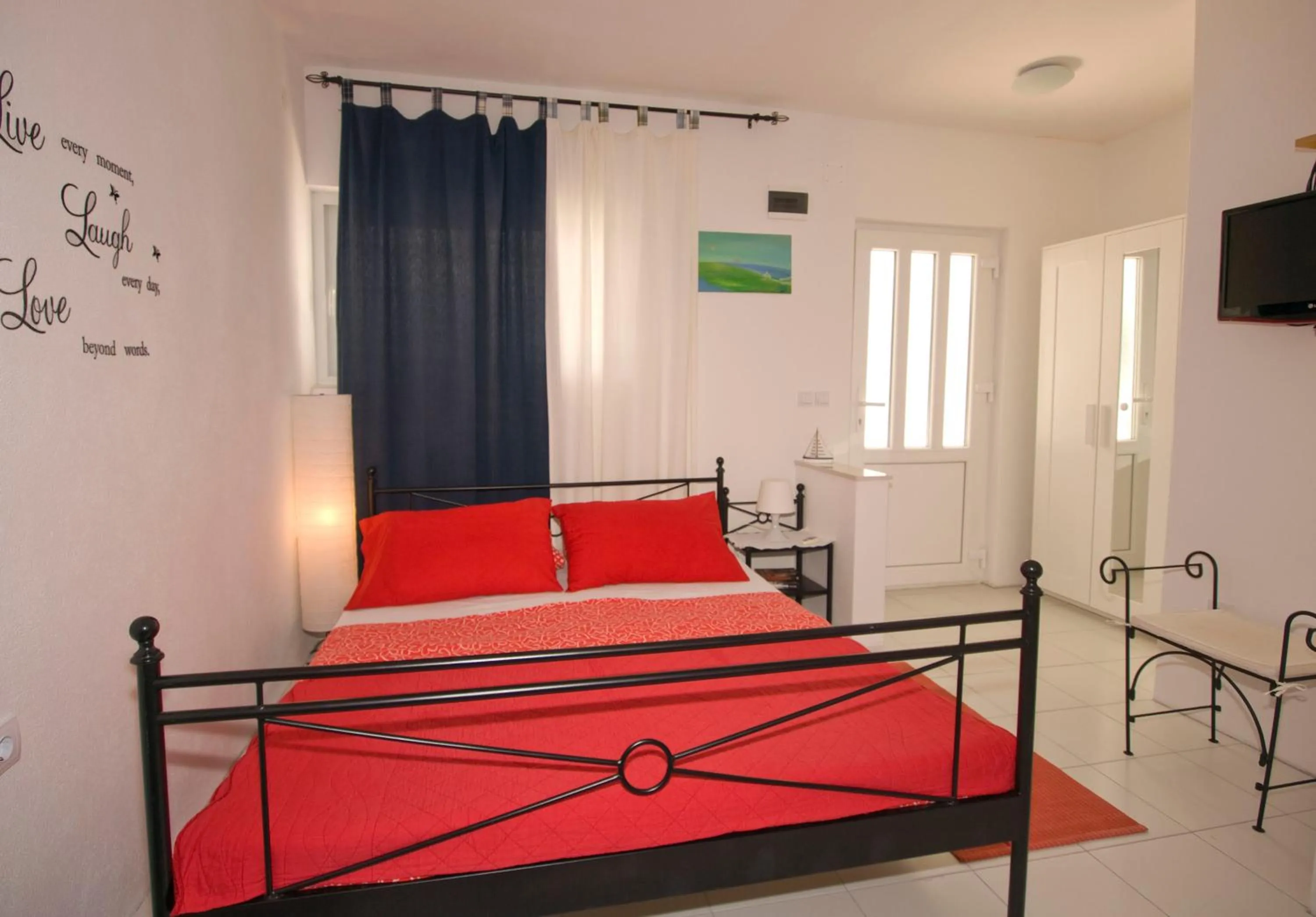 Bed in Apartments Barka