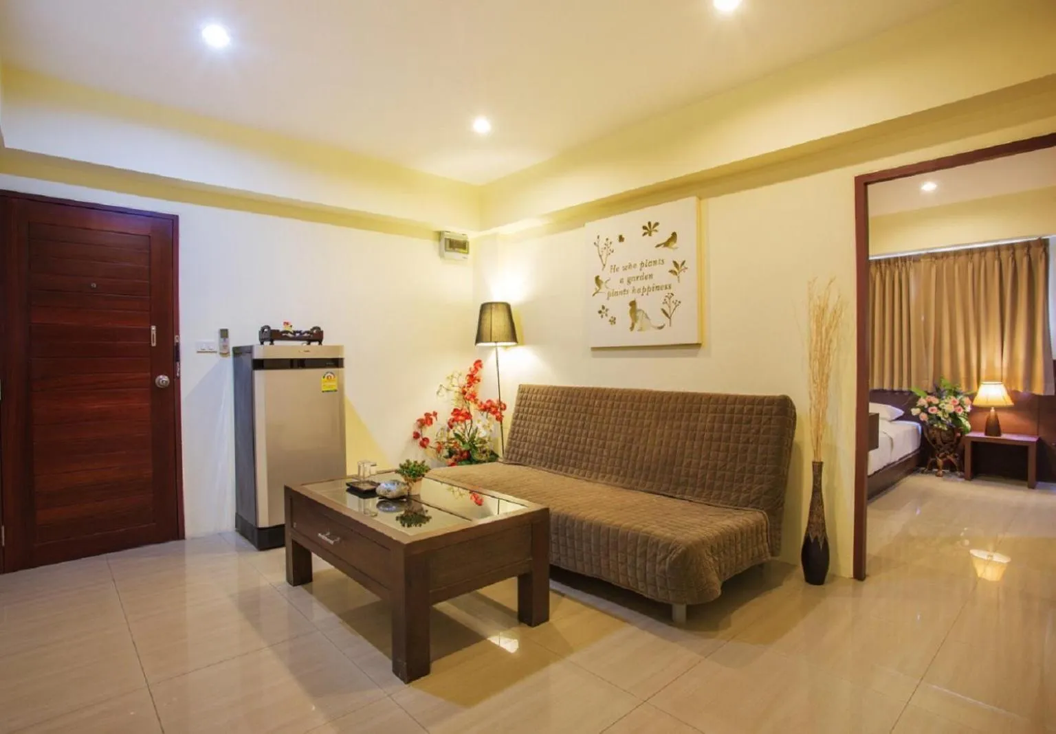 Patio in The Loft Resort Bangkok