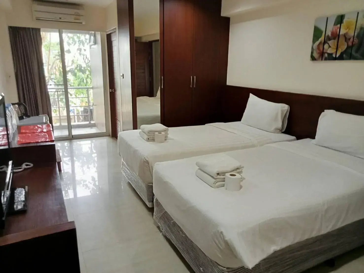 Bedroom, Bed in The Loft Resort Bangkok