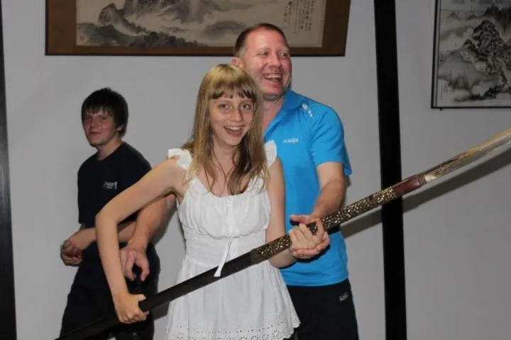 People in Shukubo Kansho-in Temple Sanrakuso