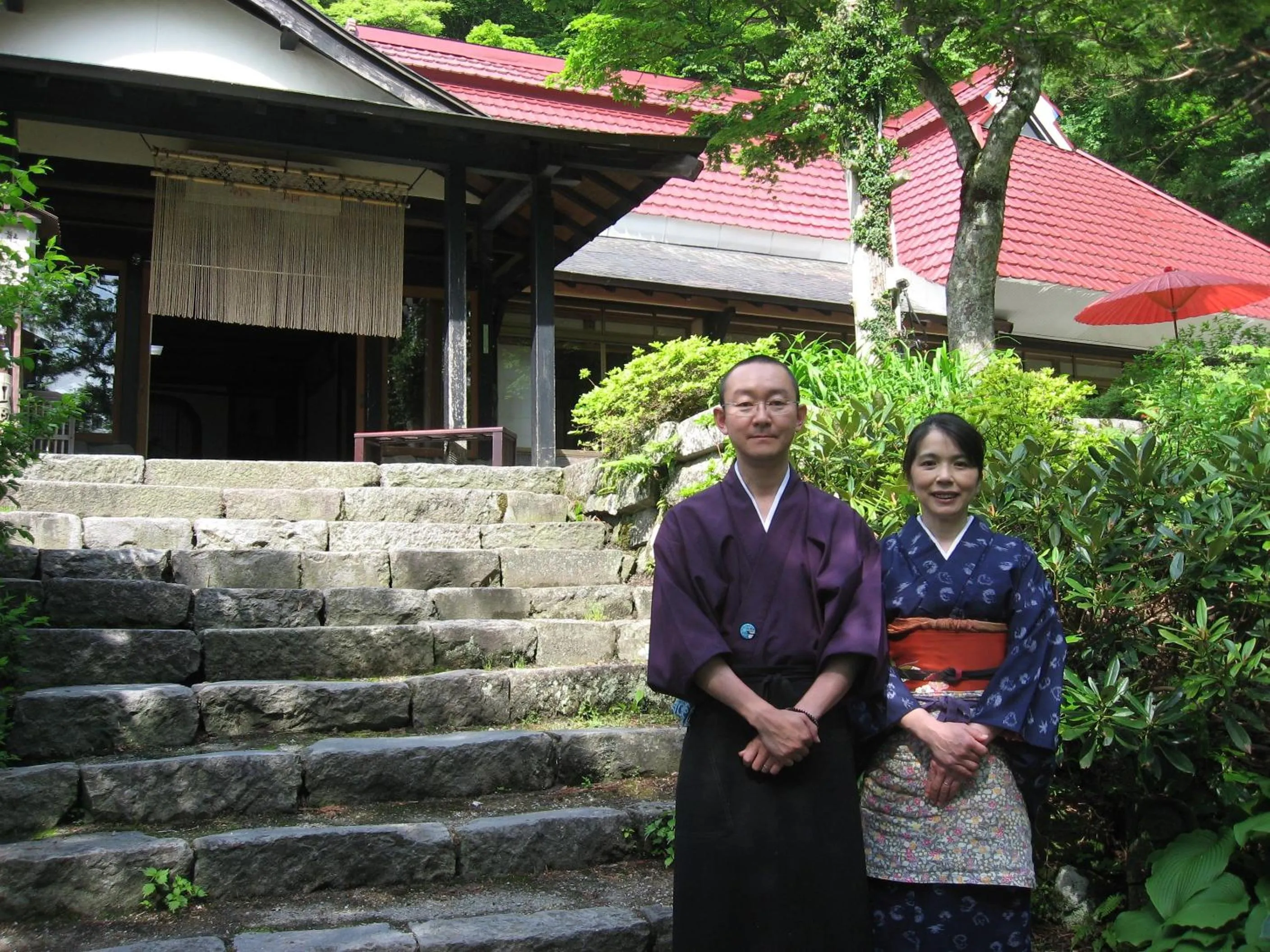 Facade/entrance in Shukubo Kansho-in Temple Sanrakuso