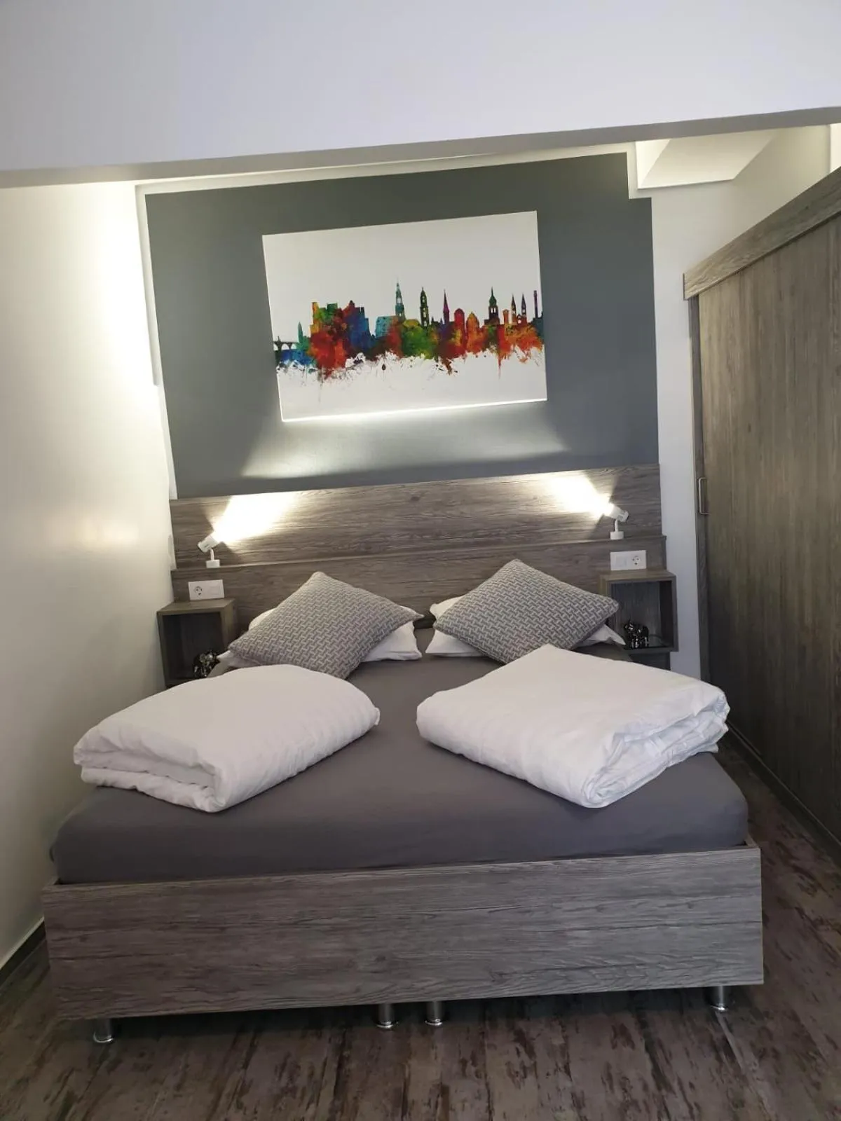 Bed in Pension Zwei A