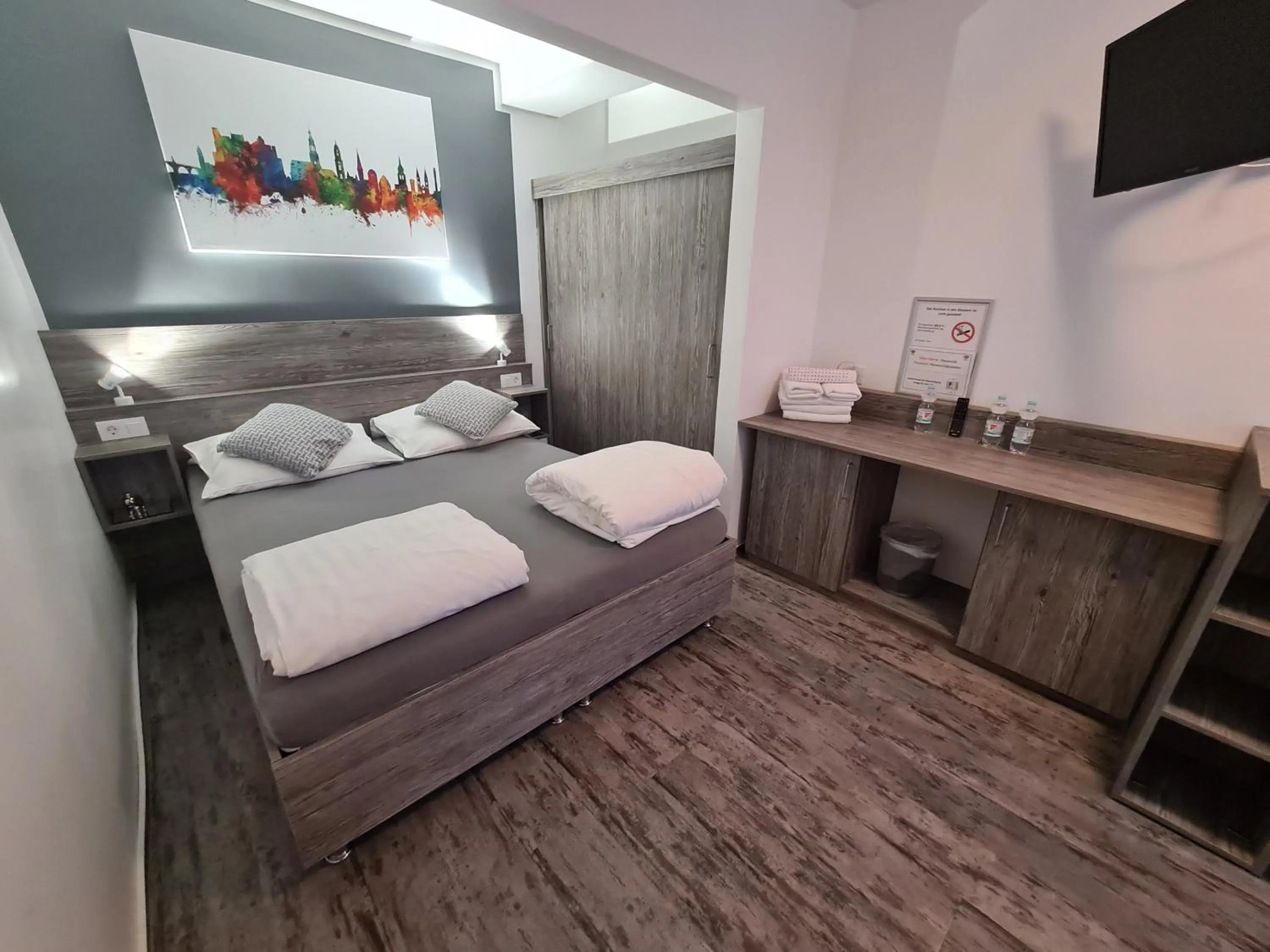 Bed in Pension Zwei A