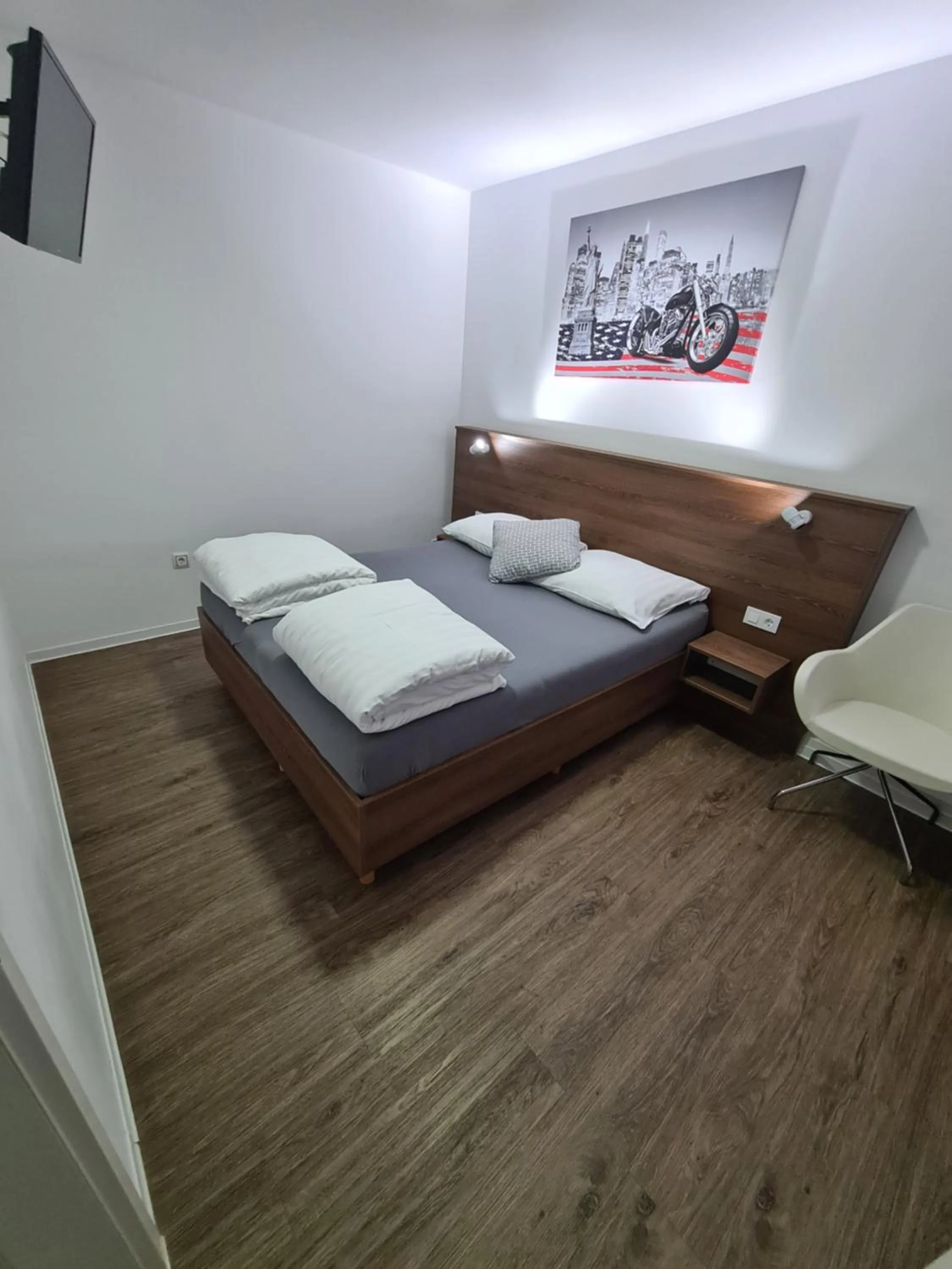 Bed in Pension Zwei A