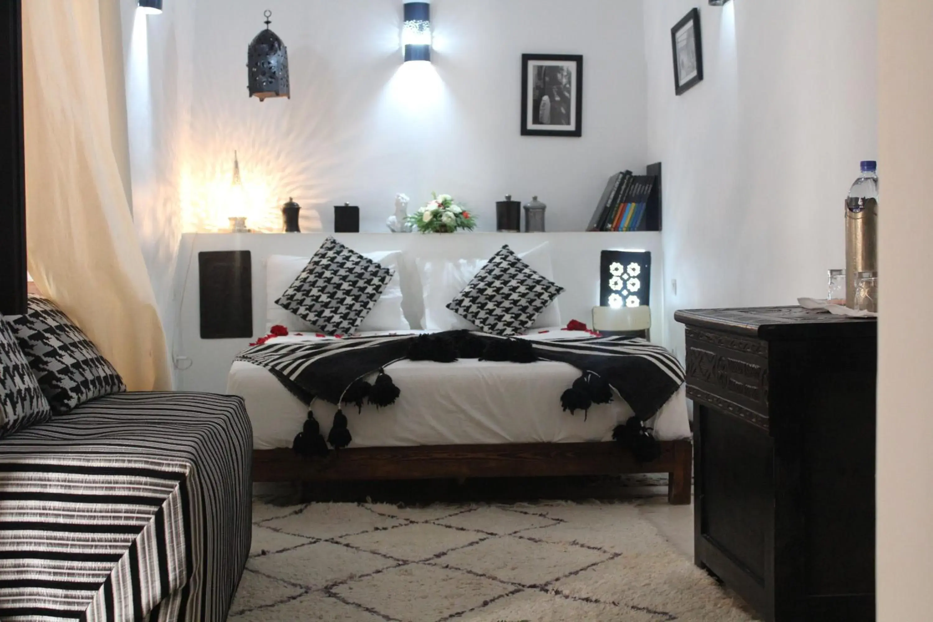 Bed in Riad Alamine