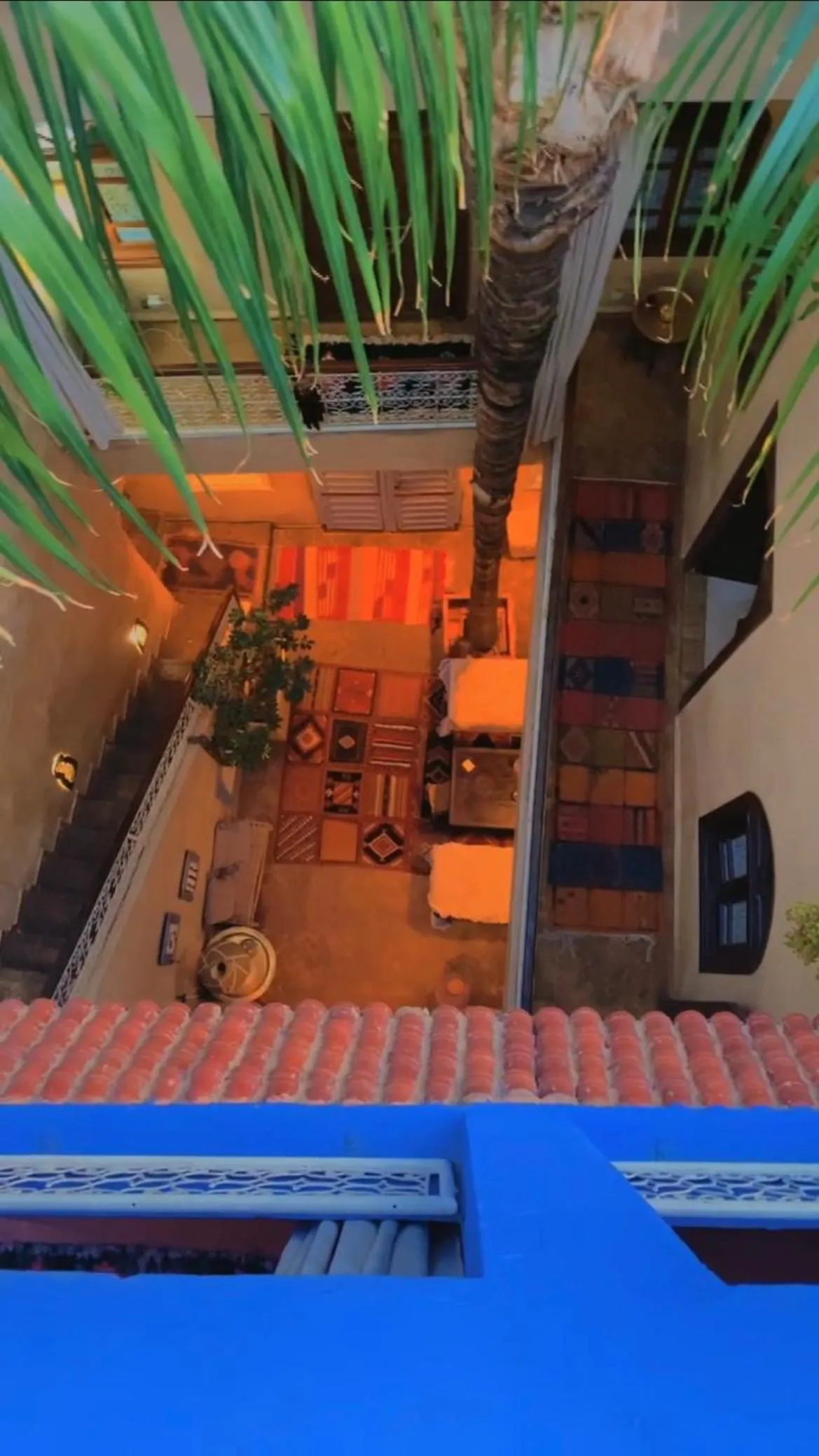 Living room in Riad Alamine