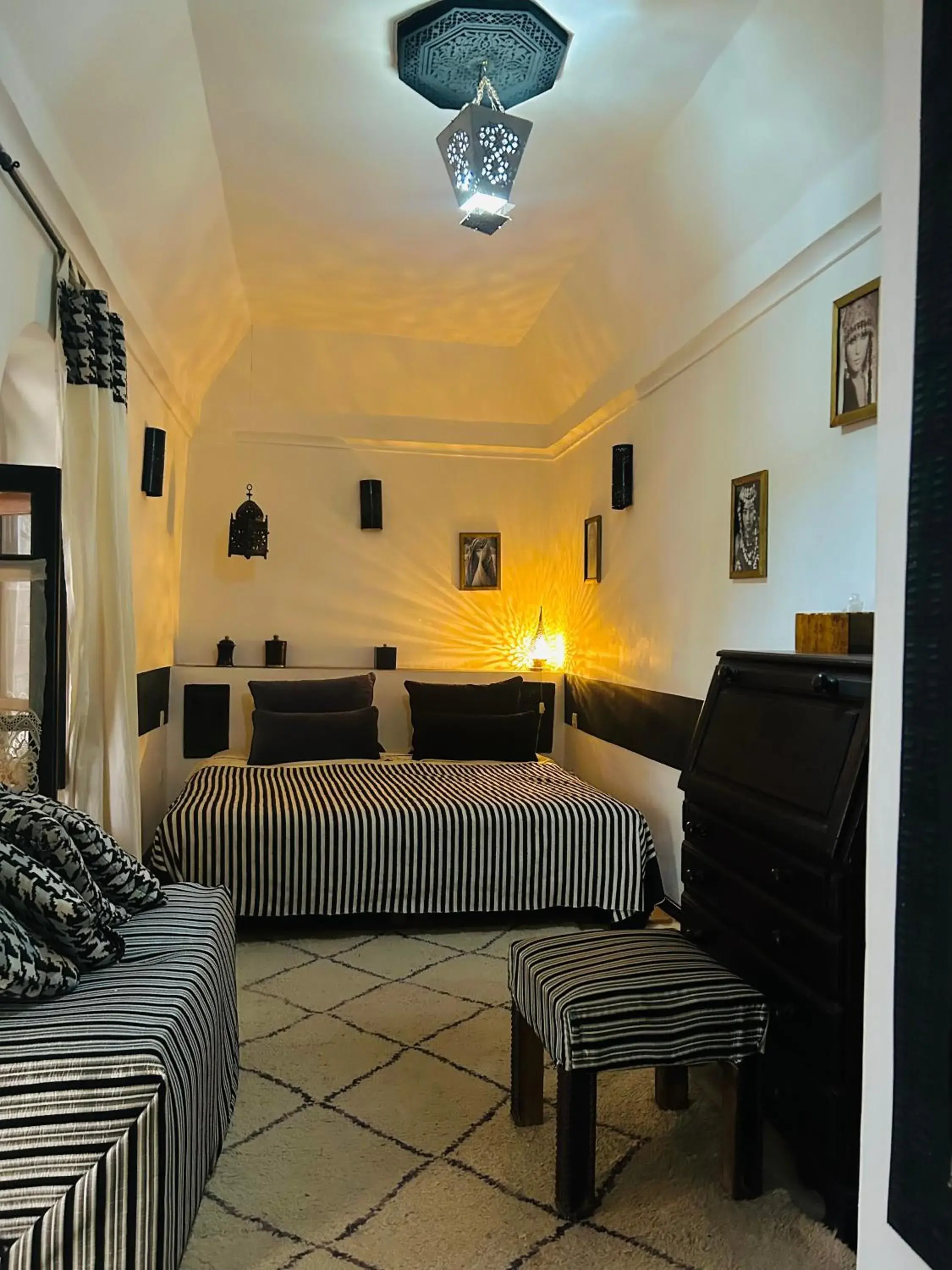 Bed in Riad Alamine