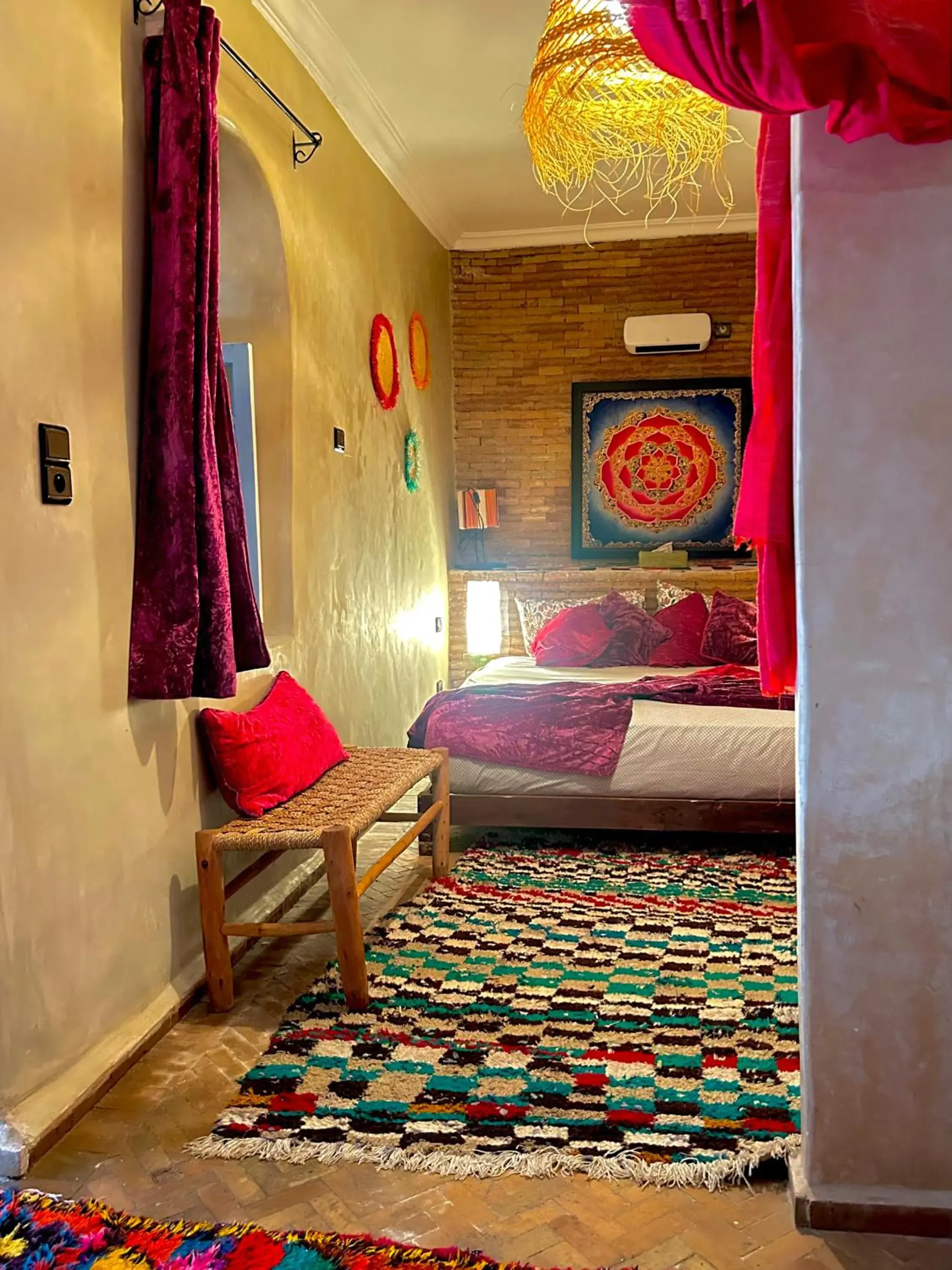 Bedroom, Bed in Riad Alamine