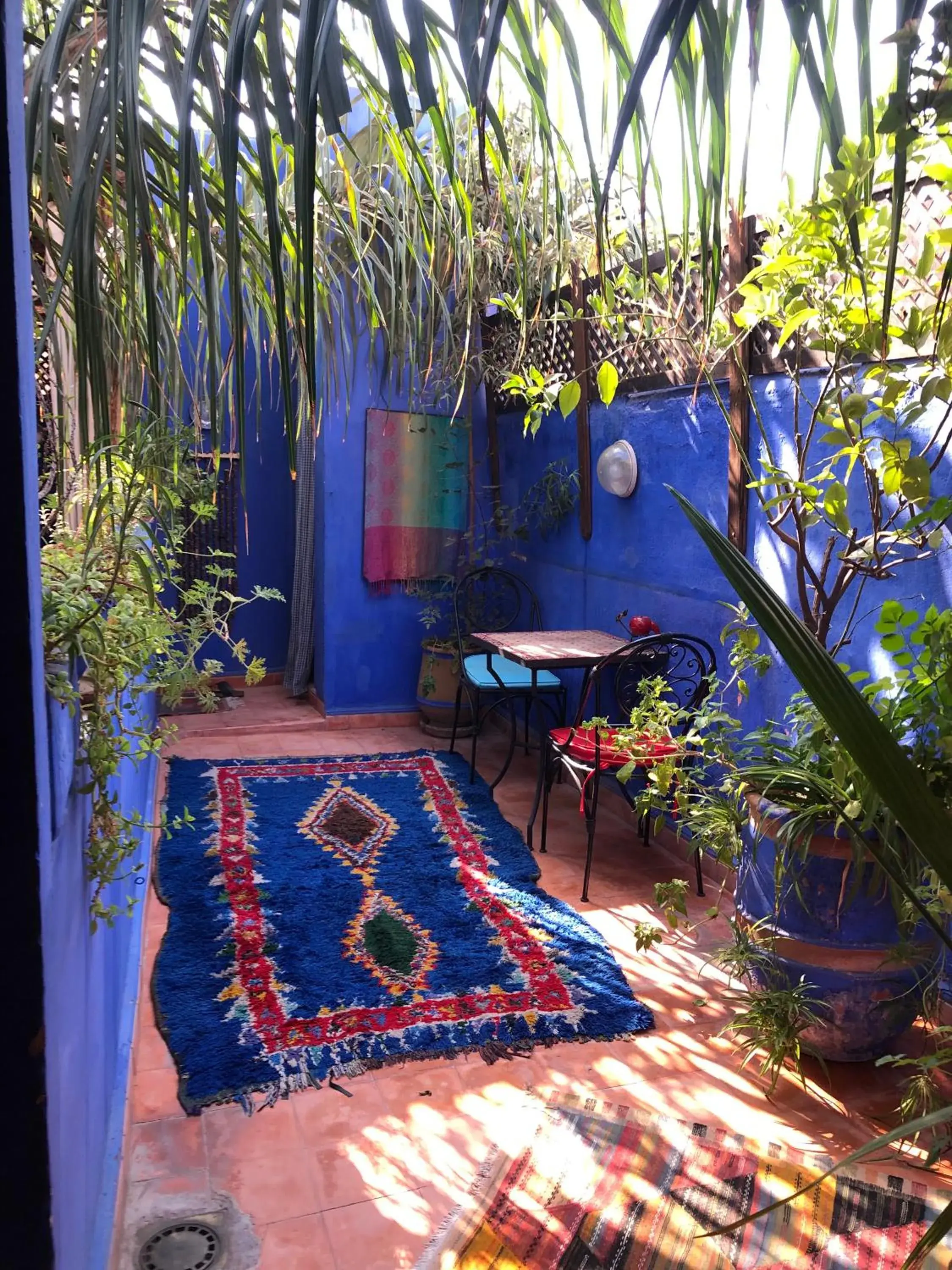 Patio in Riad Alamine